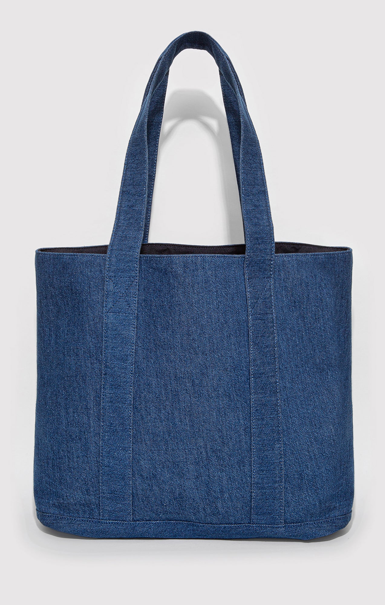 INDIGO TURTLES DENIM TOTE BAG IN LIGHT BLUE - Mavi Jeans