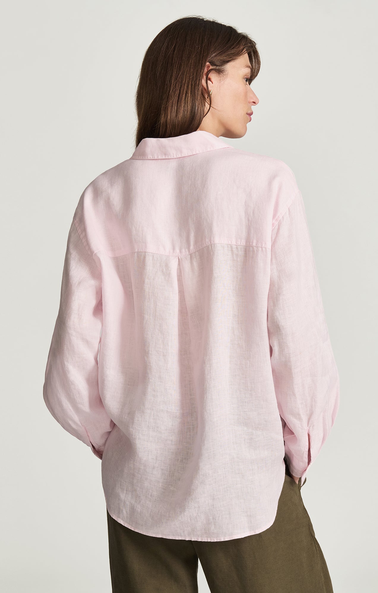 Mavi Women's Linen Button-Up Shirt In Tender Touch