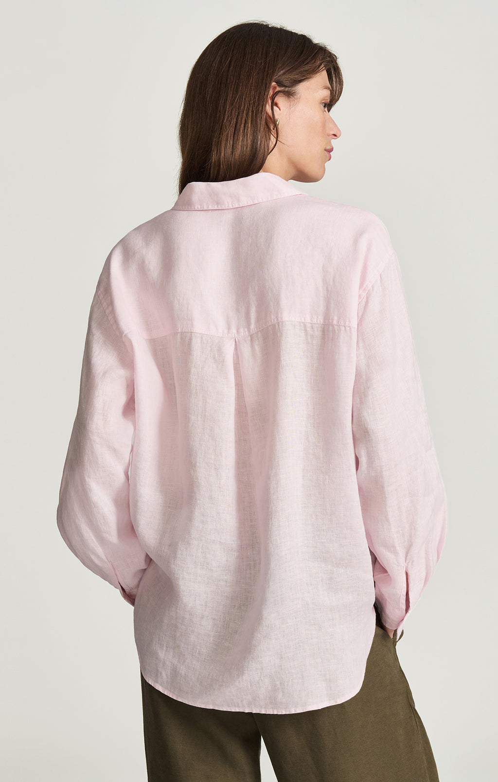 LINEN BUTTON-UP SHIRT IN TENDER TOUCH - Mavi Jeans