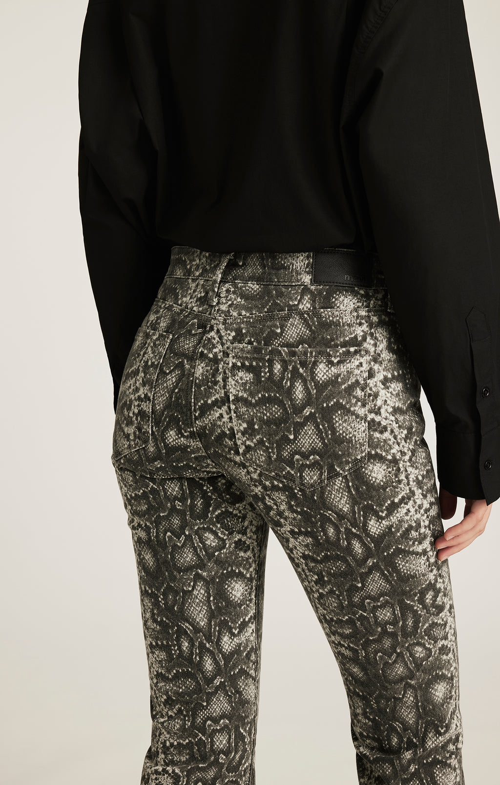 VICKY BOOTCUT IN SMOKE SNAKE DENIM - Mavi Jeans