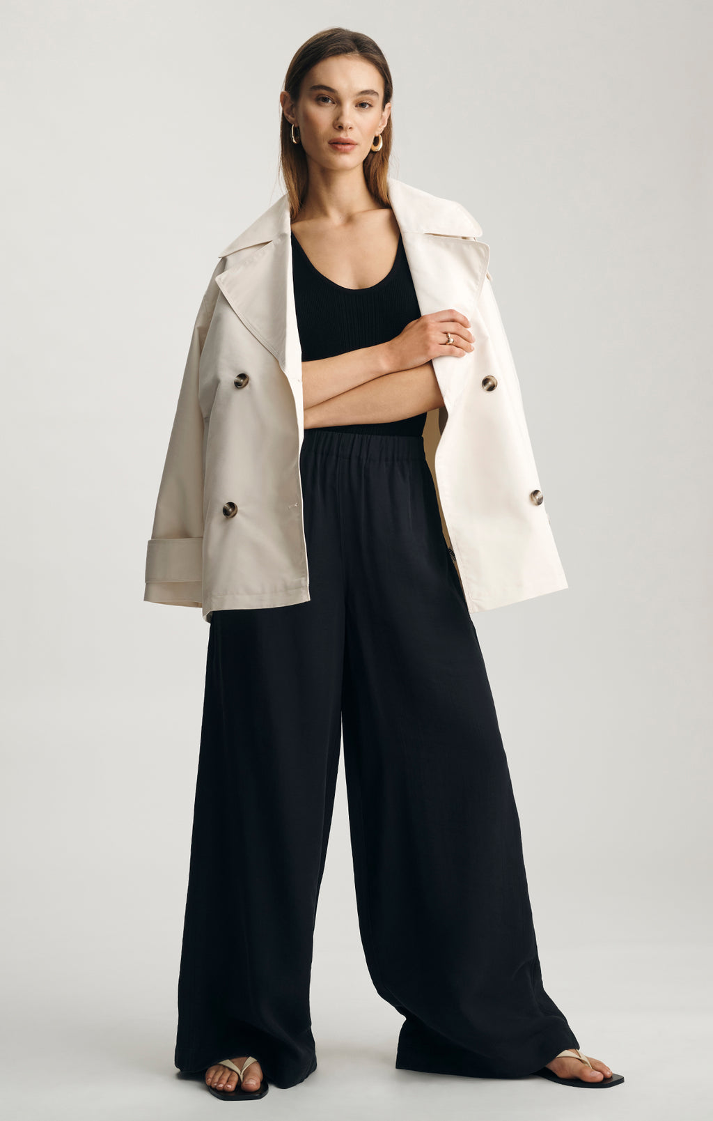 LUXE TOUCH PANTS IN BLACK - Mavi Jeans