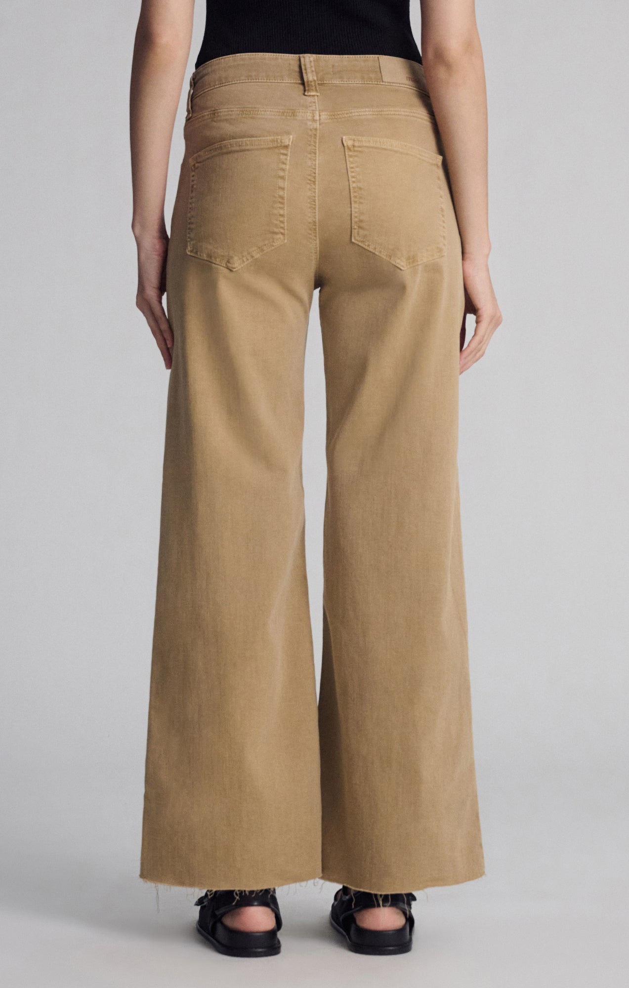 PALOMA WIDE LEG IN LIGHT CAMEL FLEX BLUE - Mavi Jeans