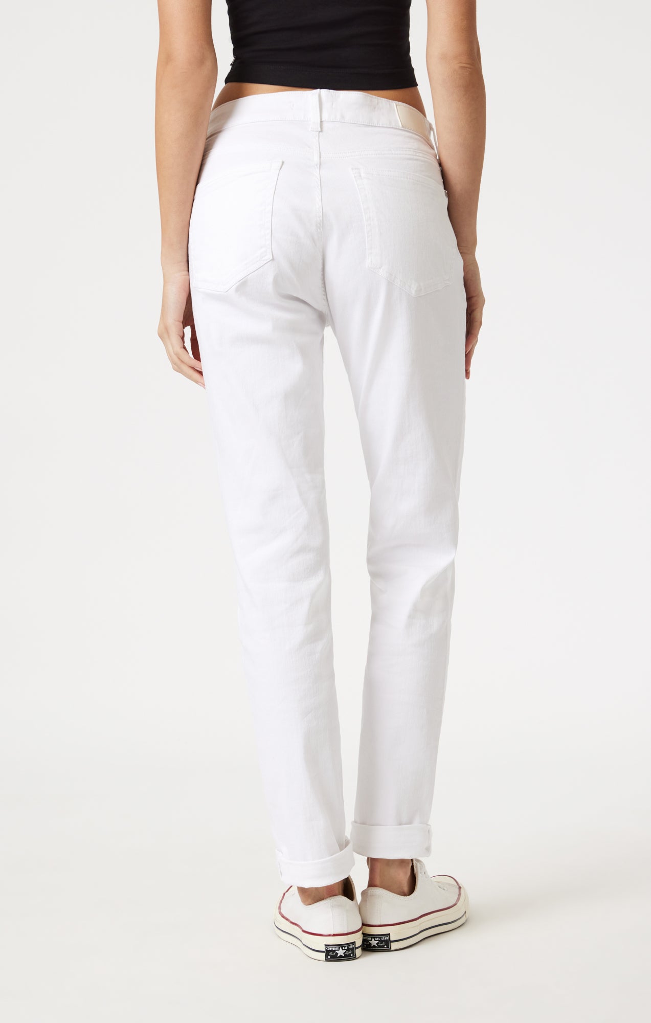 KATHLEEN SLIM BOYFRIEND IN WHITE FEATHER BLUE - Mavi Jeans