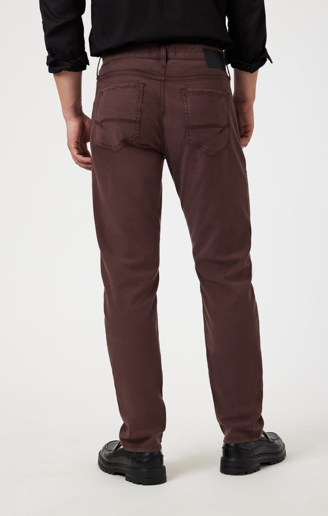 MARCUS SLIM STRAIGHT LEG IN CURRANT LUXE TWILL - Mavi Jeans