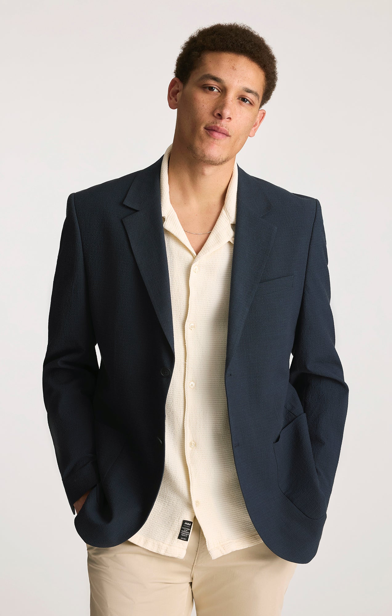 BLAZER JACKET IN NAVY BLAZER - Mavi Jeans