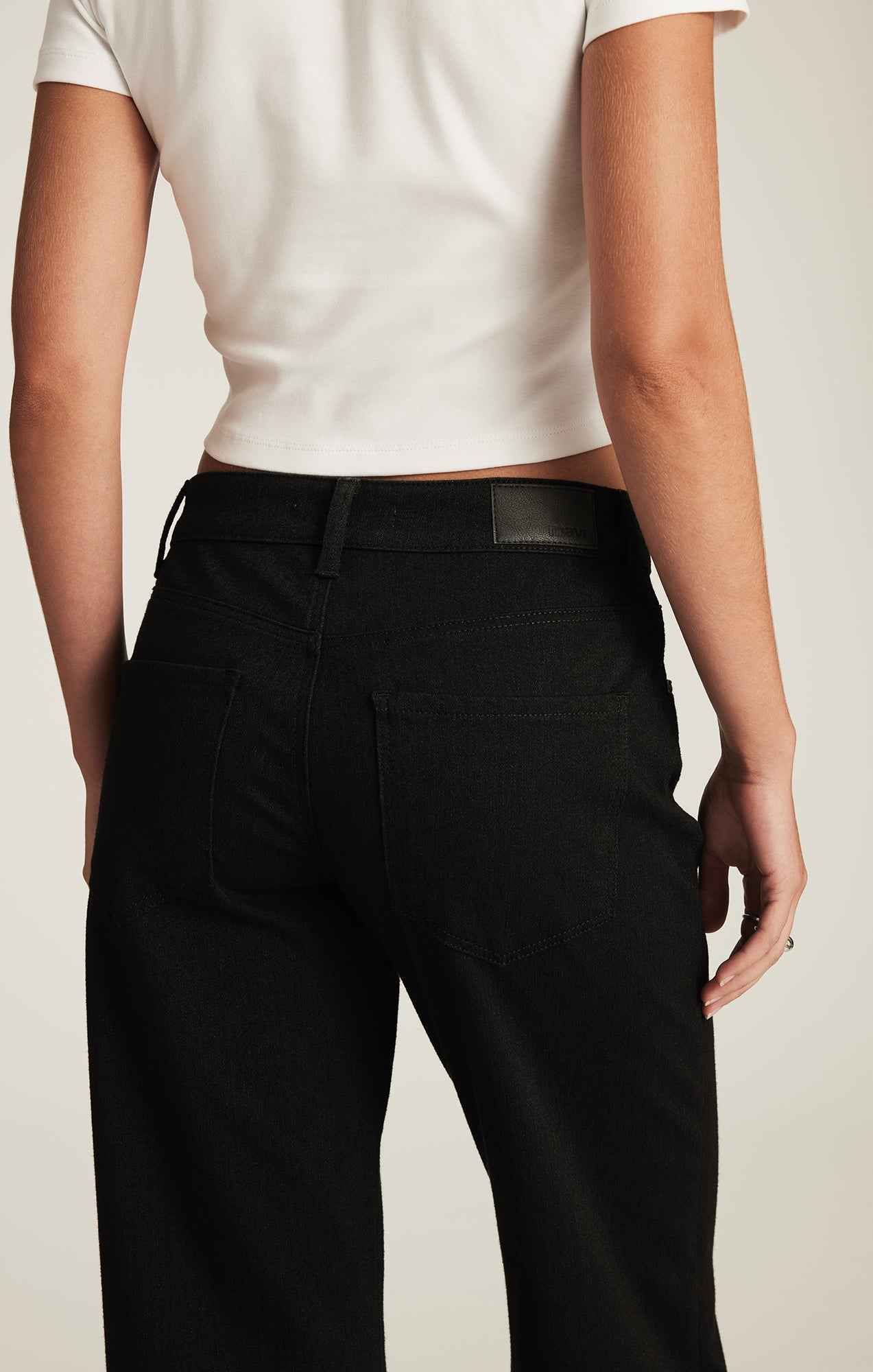 SABRINA WIDE LEG IN BLACK MOVE - Mavi Jeans