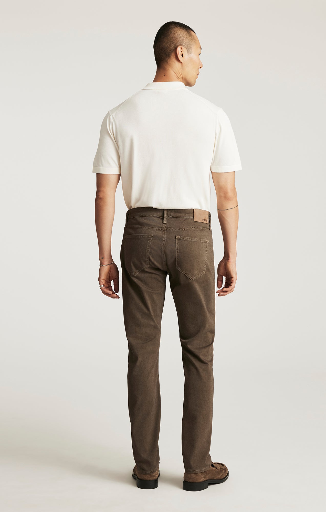 MARCUS SLIM STRAIGHT LEG IN BROWN ATHLETIC - Mavi Jeans
