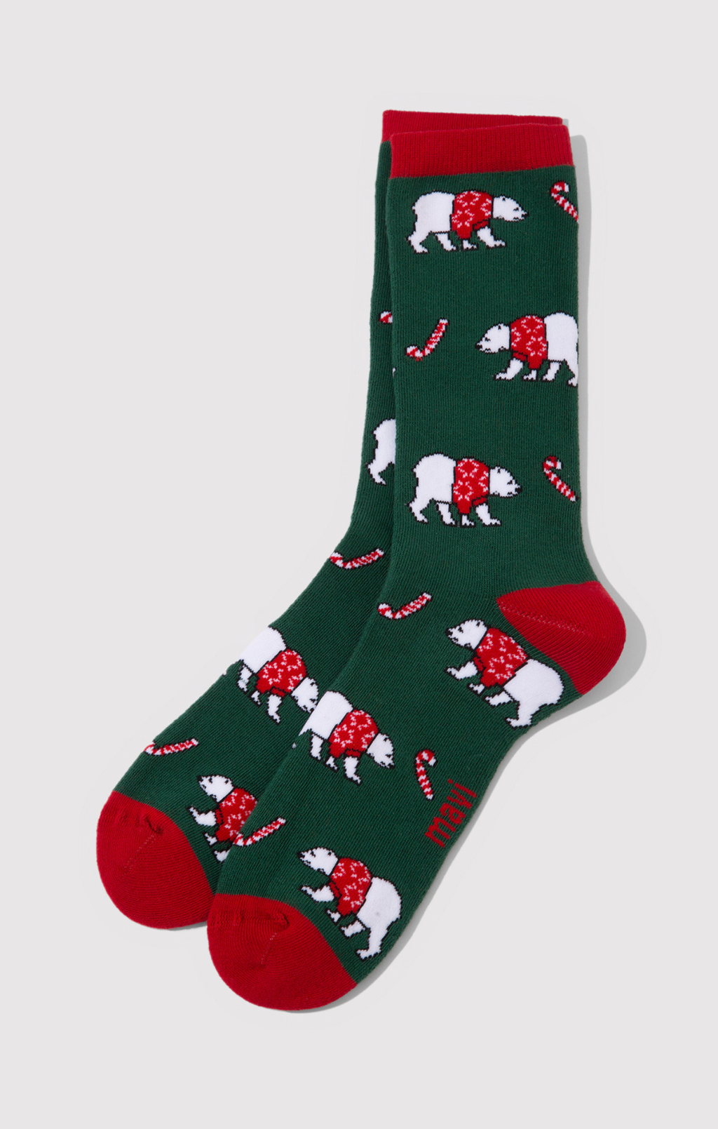 POLAR BEAR SOCKS IN ULTRAMARINE GREEN