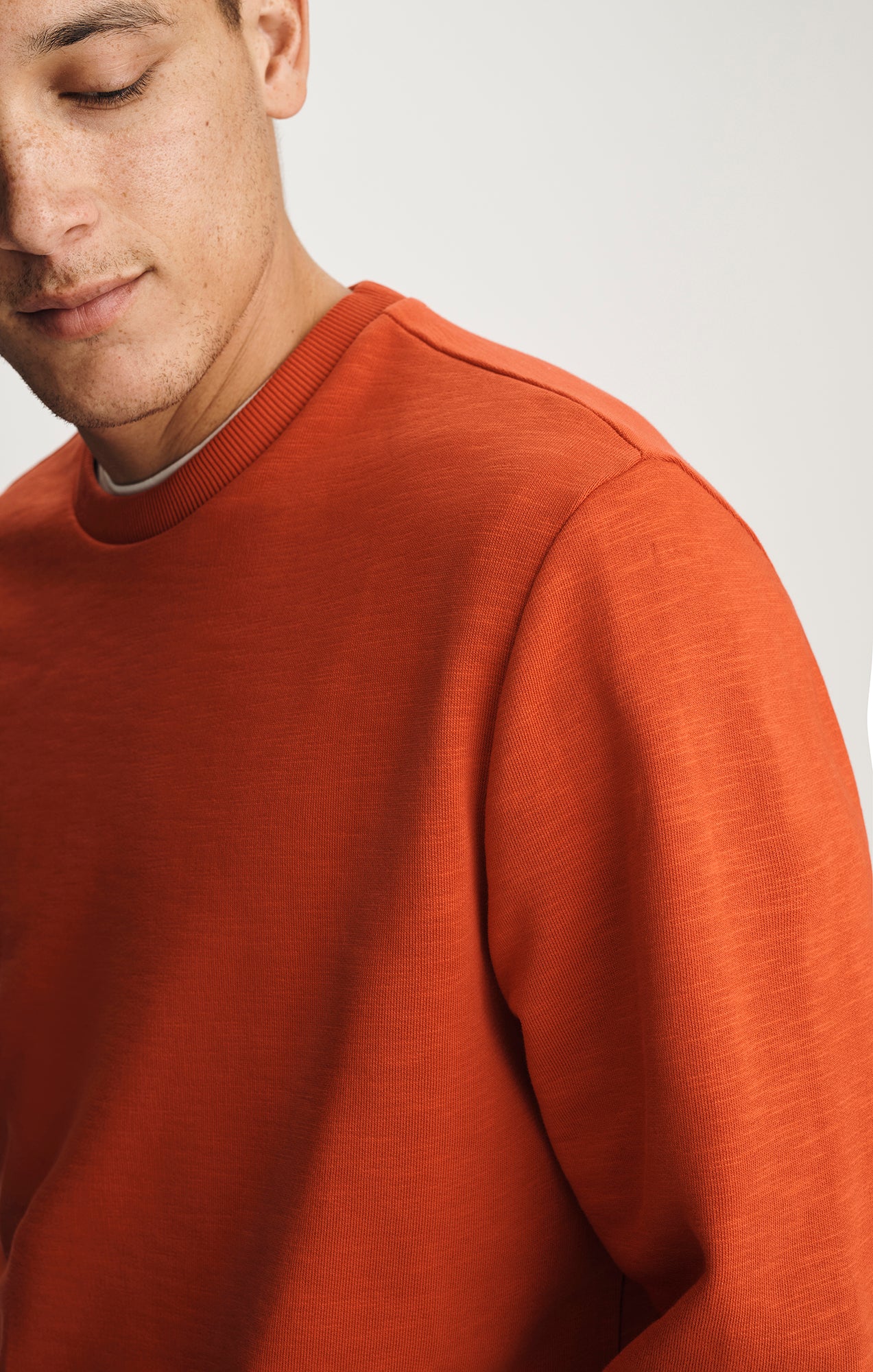 CREW NECK SWEATSHIRT IN FIRE WHIRL - Mavi Jeans