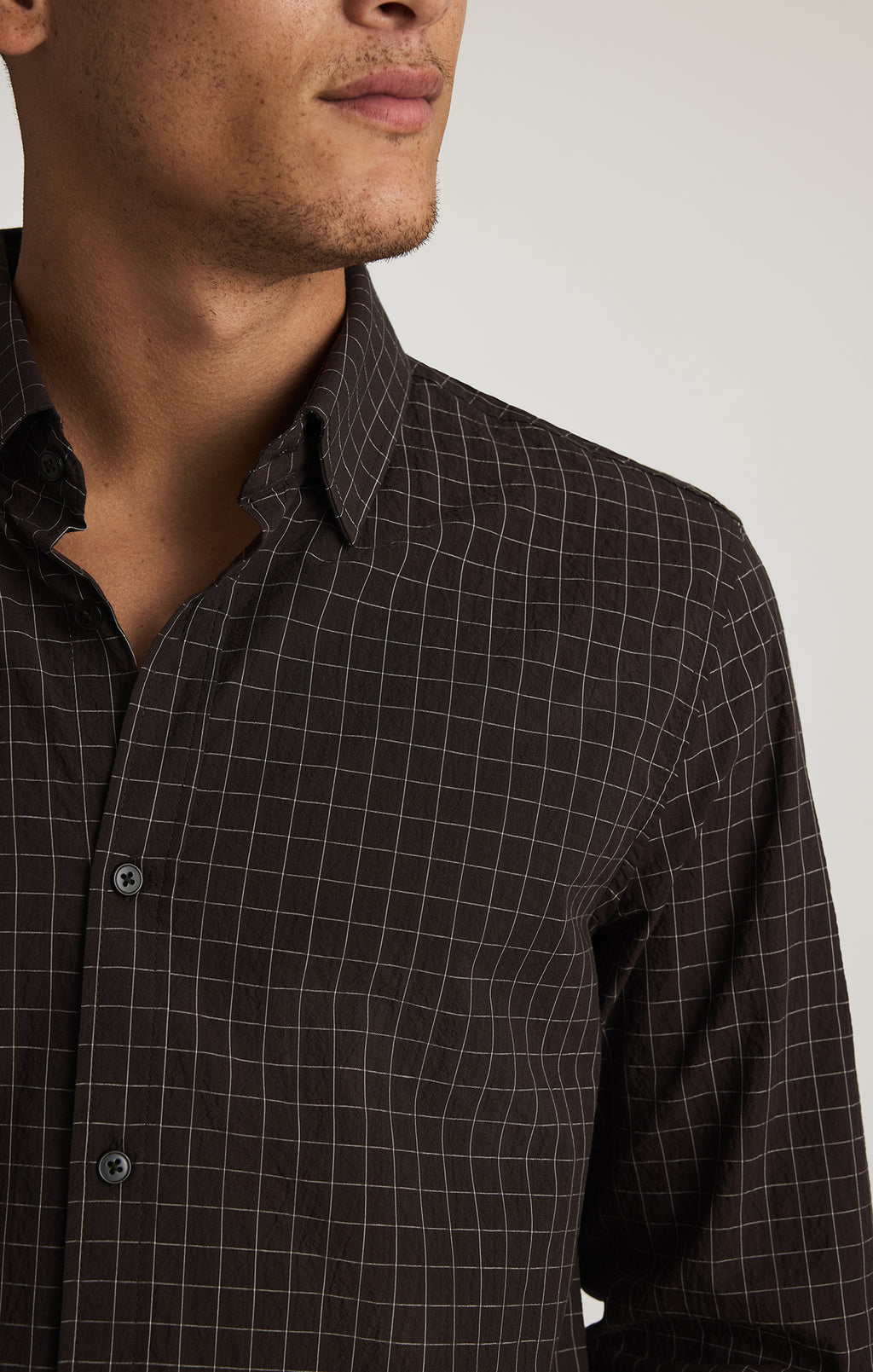 CHECK SHIRT IN AFTER DARK CHECK