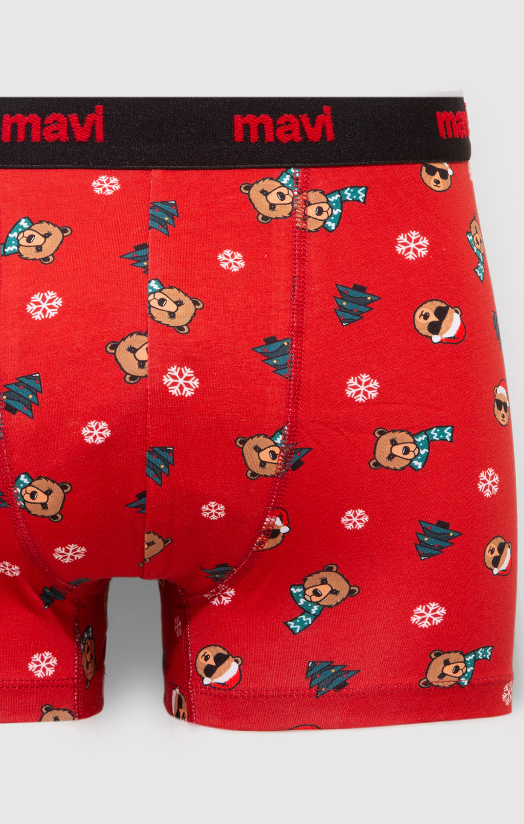 BOXER BRIEFS IN TRUE RED