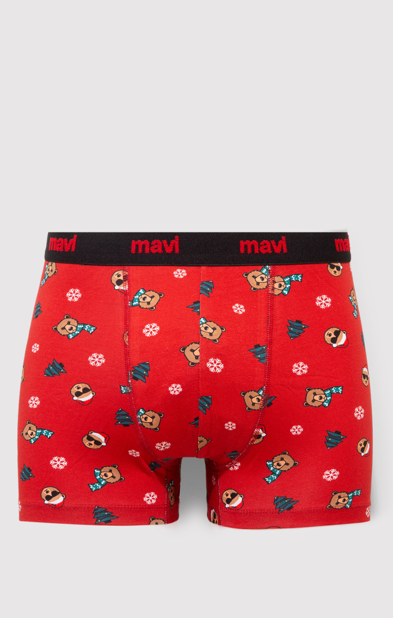 BOXER BRIEFS IN TRUE RED