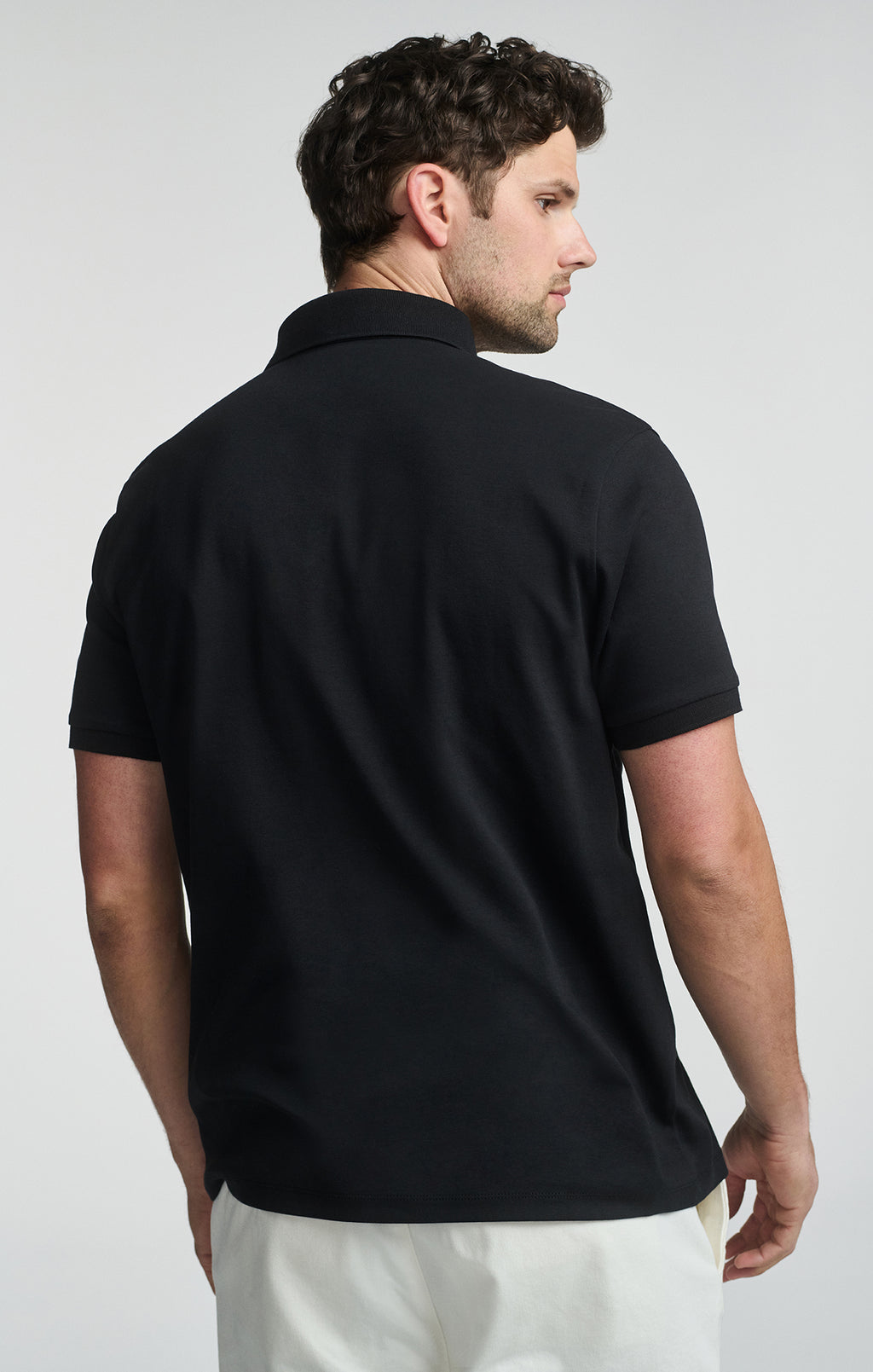 POLO SHIRT IN BLACK - Mavi Jeans