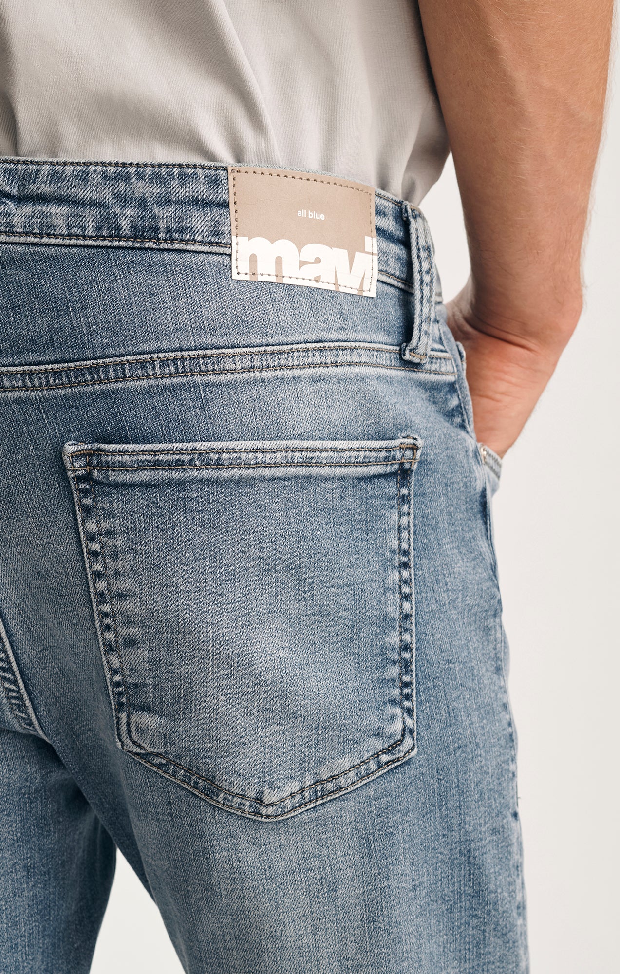 JAKE SLIM LEG IN MID BRUSHED CLASSIC VINTAGE - Mavi Jeans