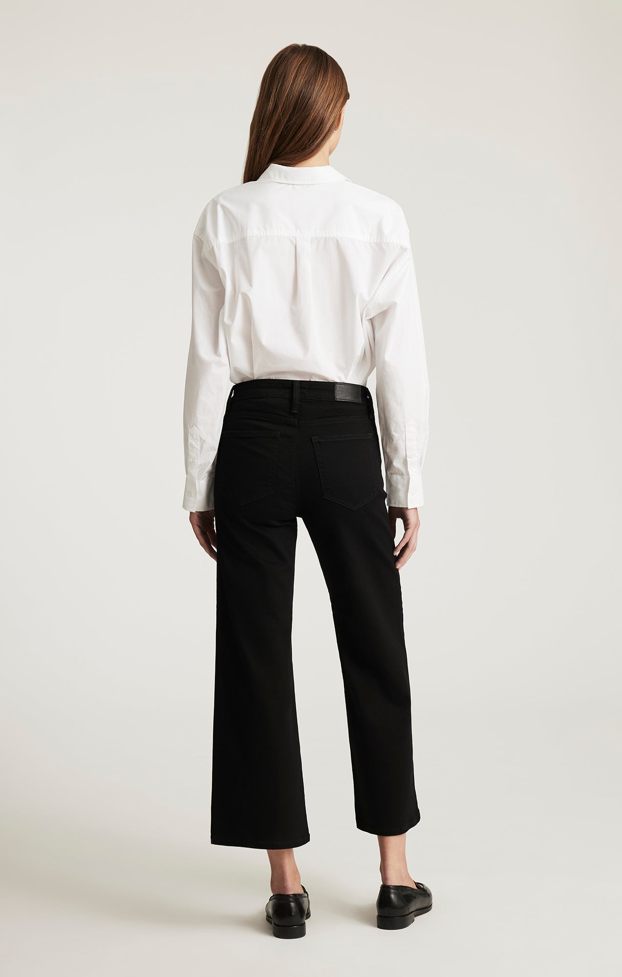 PALOMA WIDE LEG IN BLACK FLEX BLUE - Mavi Jeans