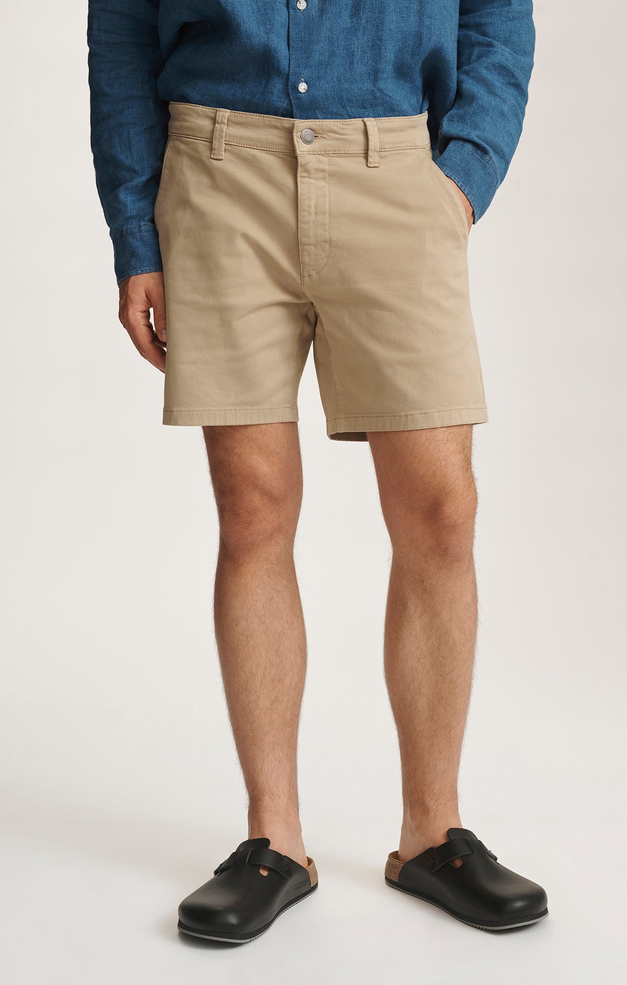 Mavi Men's Nate Shorts In Khaki Casual Twill – Mavi Jeans