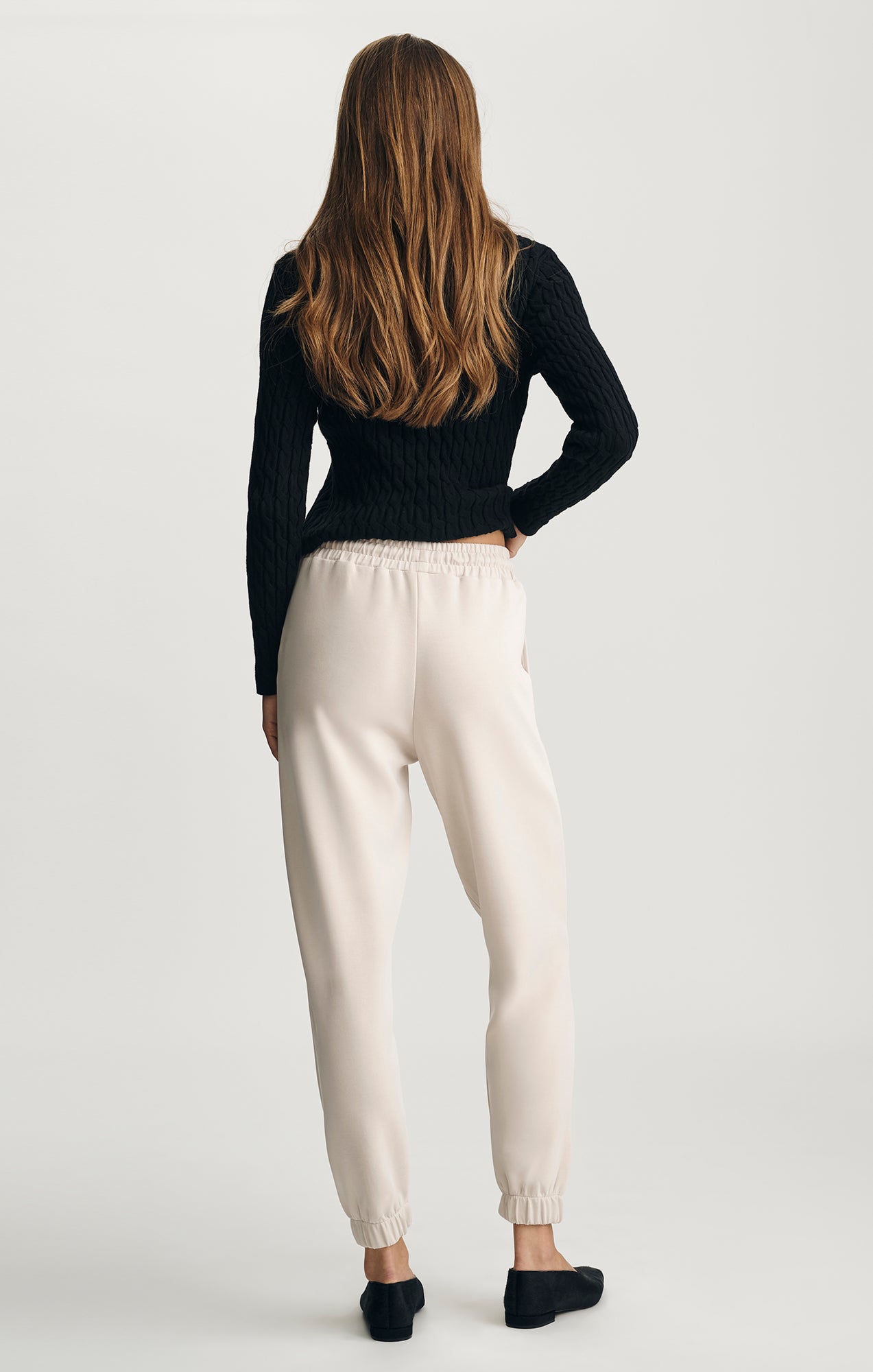 LUXE TOUCH TENCEL™ SWEATPANTS IN PUMICE STONE - Mavi Jeans