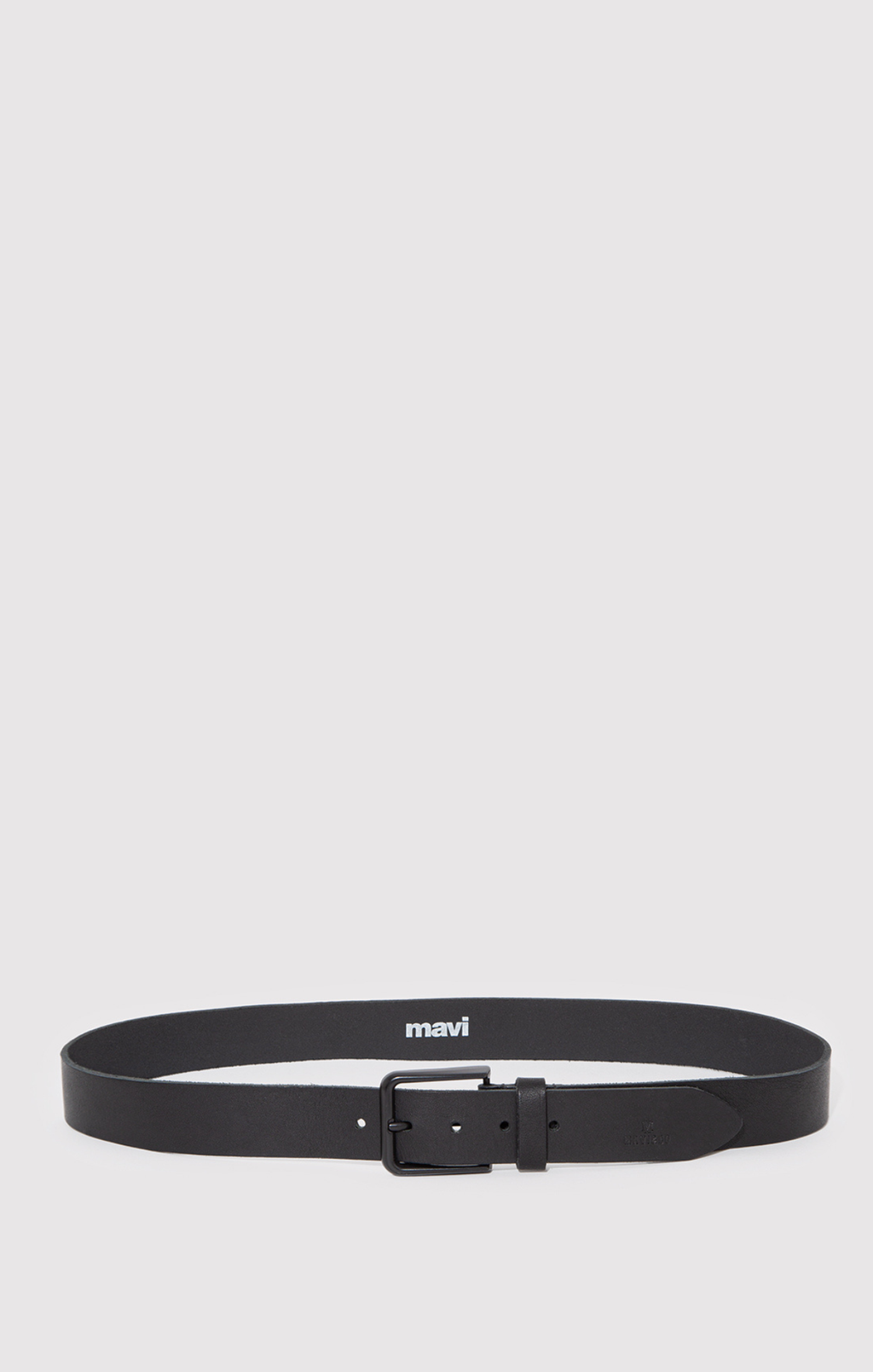 LEATHER BELT IN BLACK