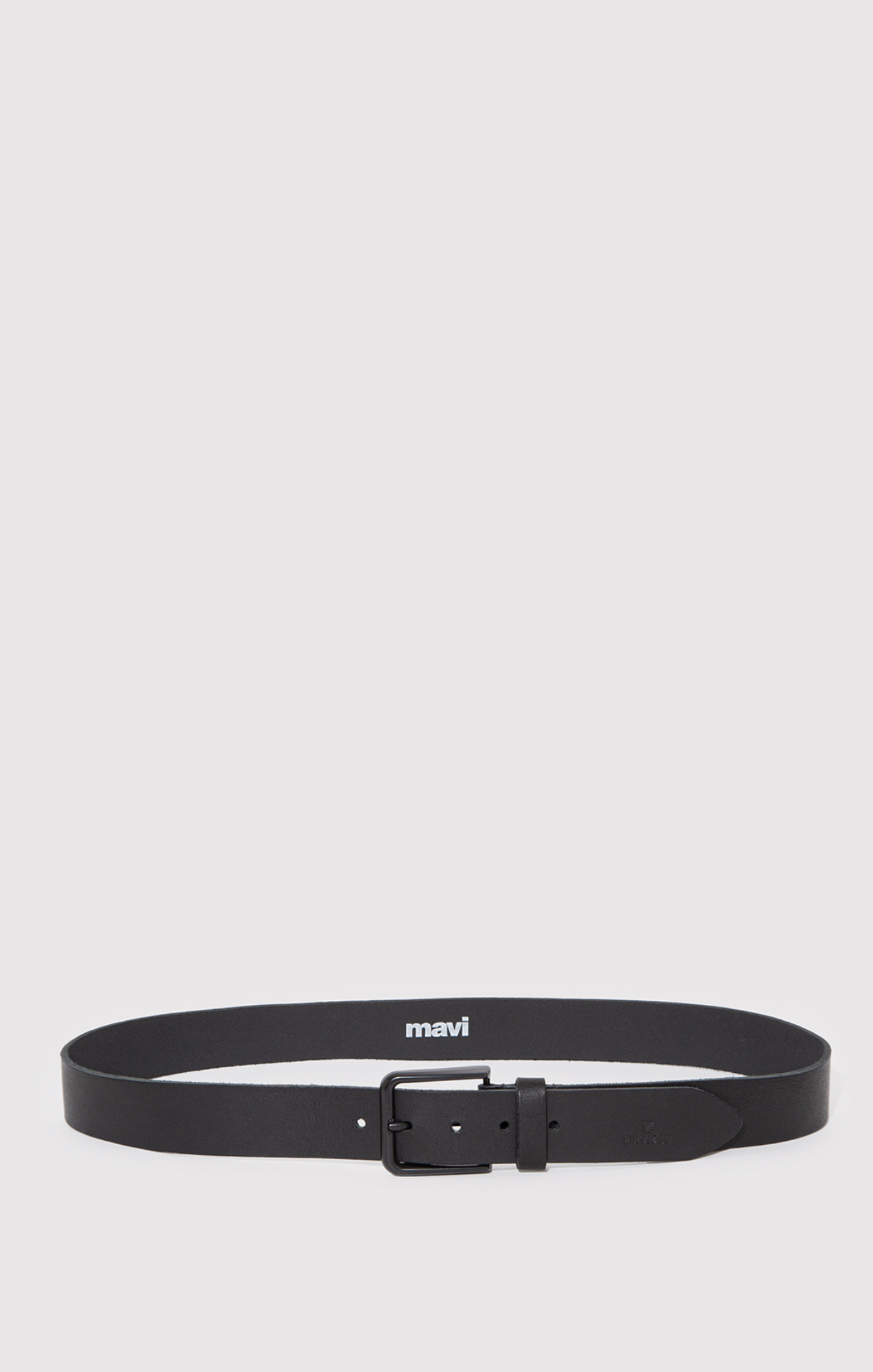 LEATHER BELT IN BLACK
