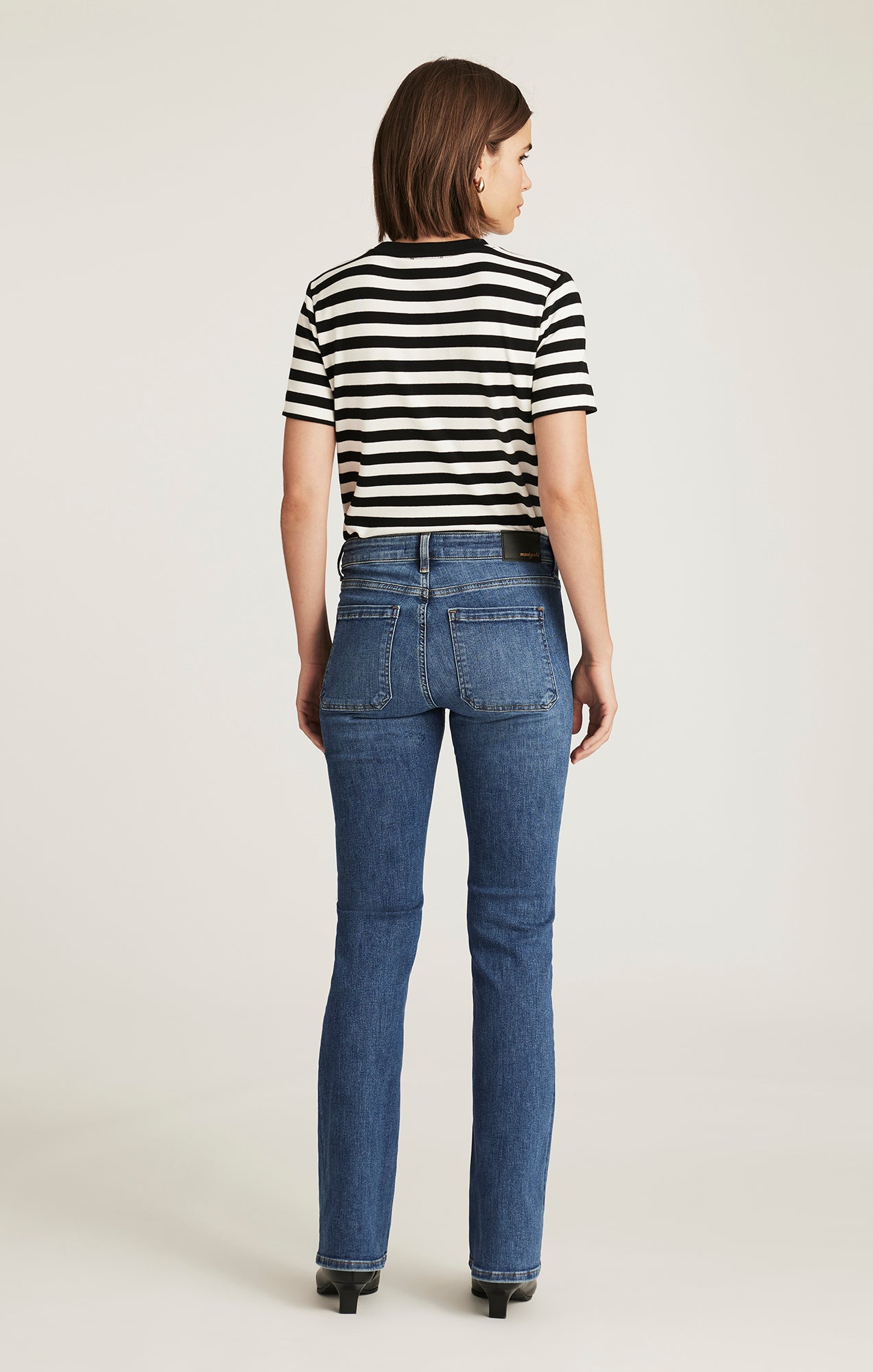 VICKY MARINE BOOTCUT IN MID BRUSHED GOLD PREMIUM - Mavi Jeans