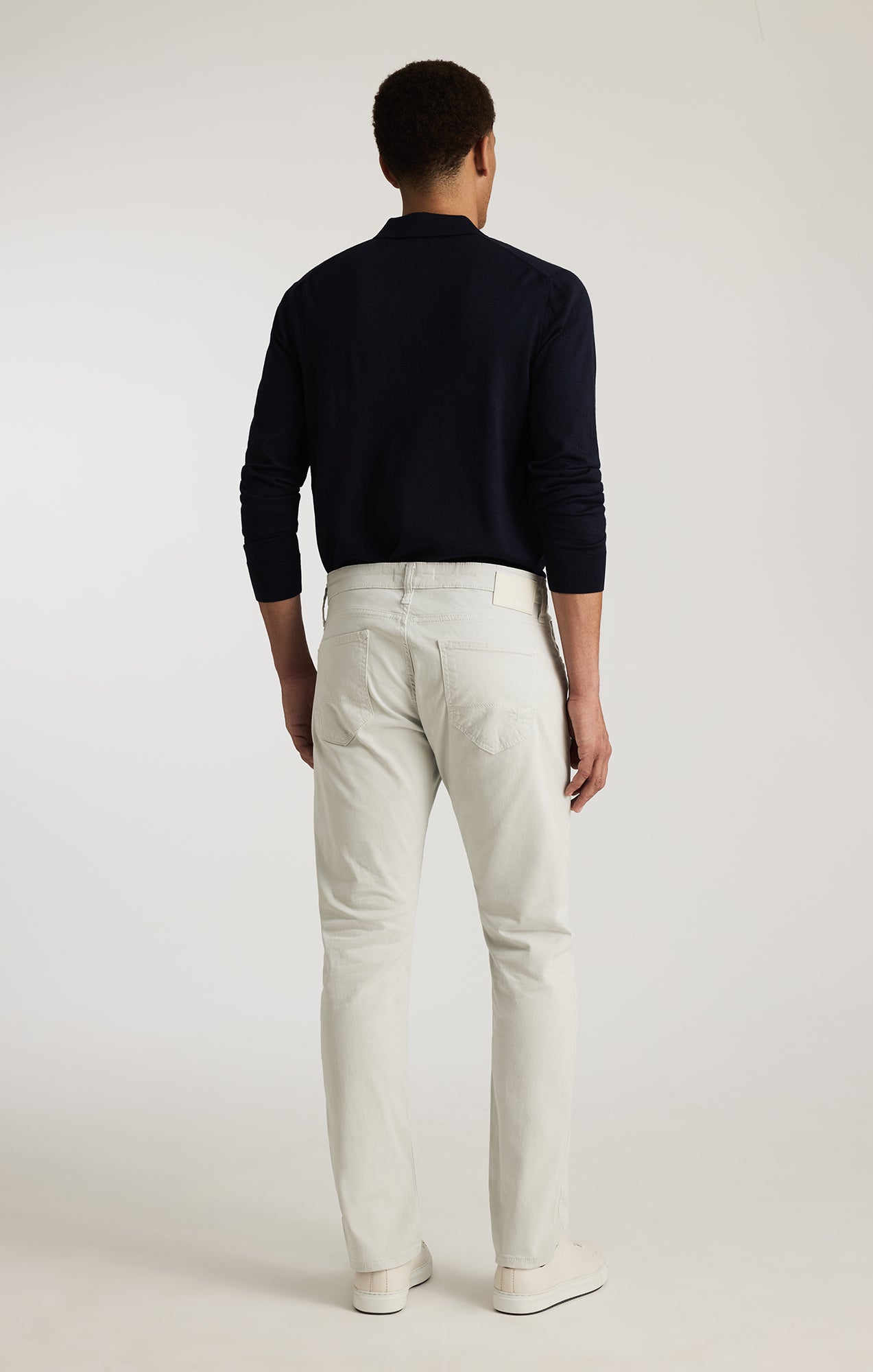 JAKE SLIM LEG IN IVORY CASUAL TWILL