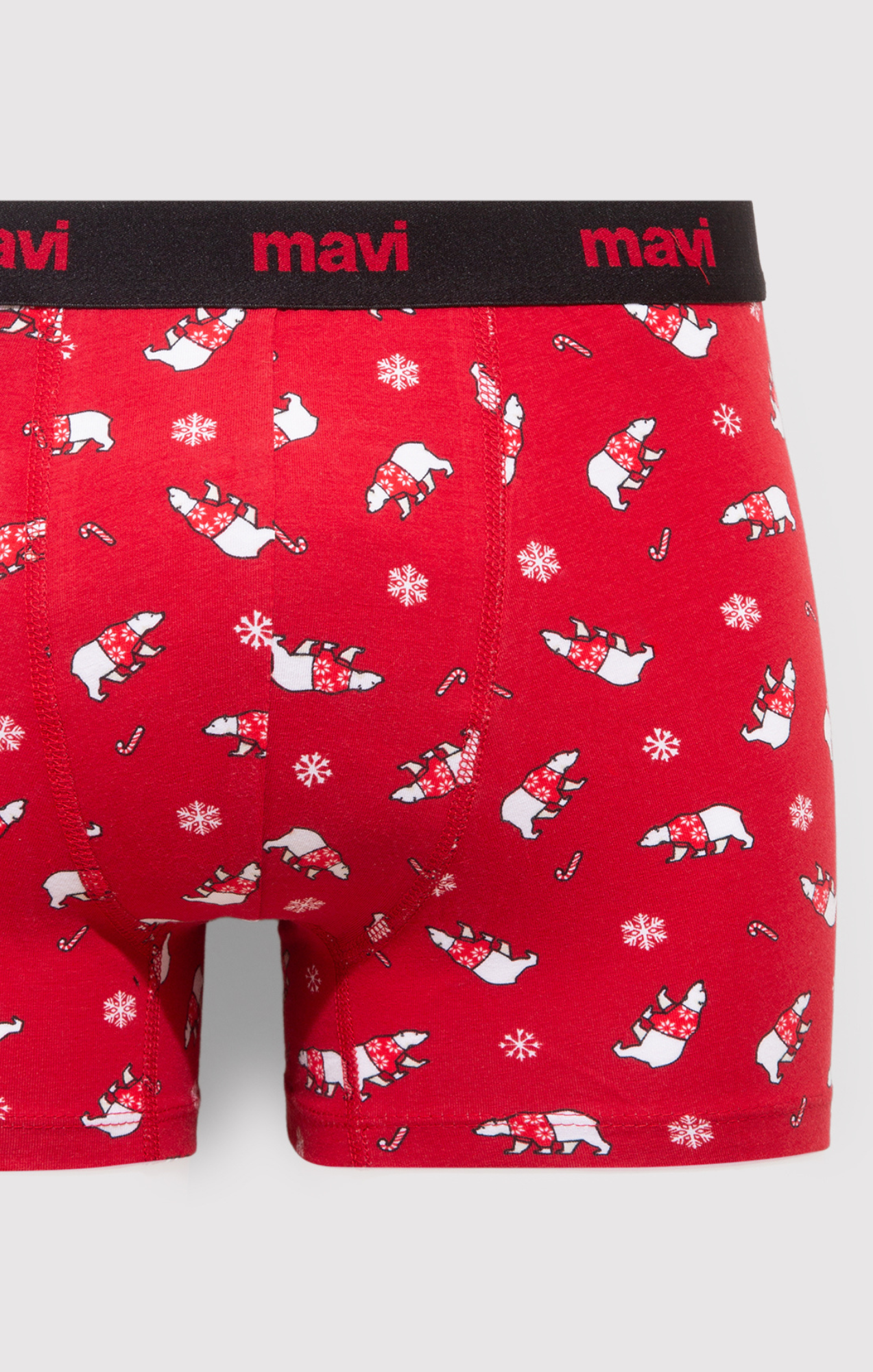 BOXER BRIEFS IN TRUE RED