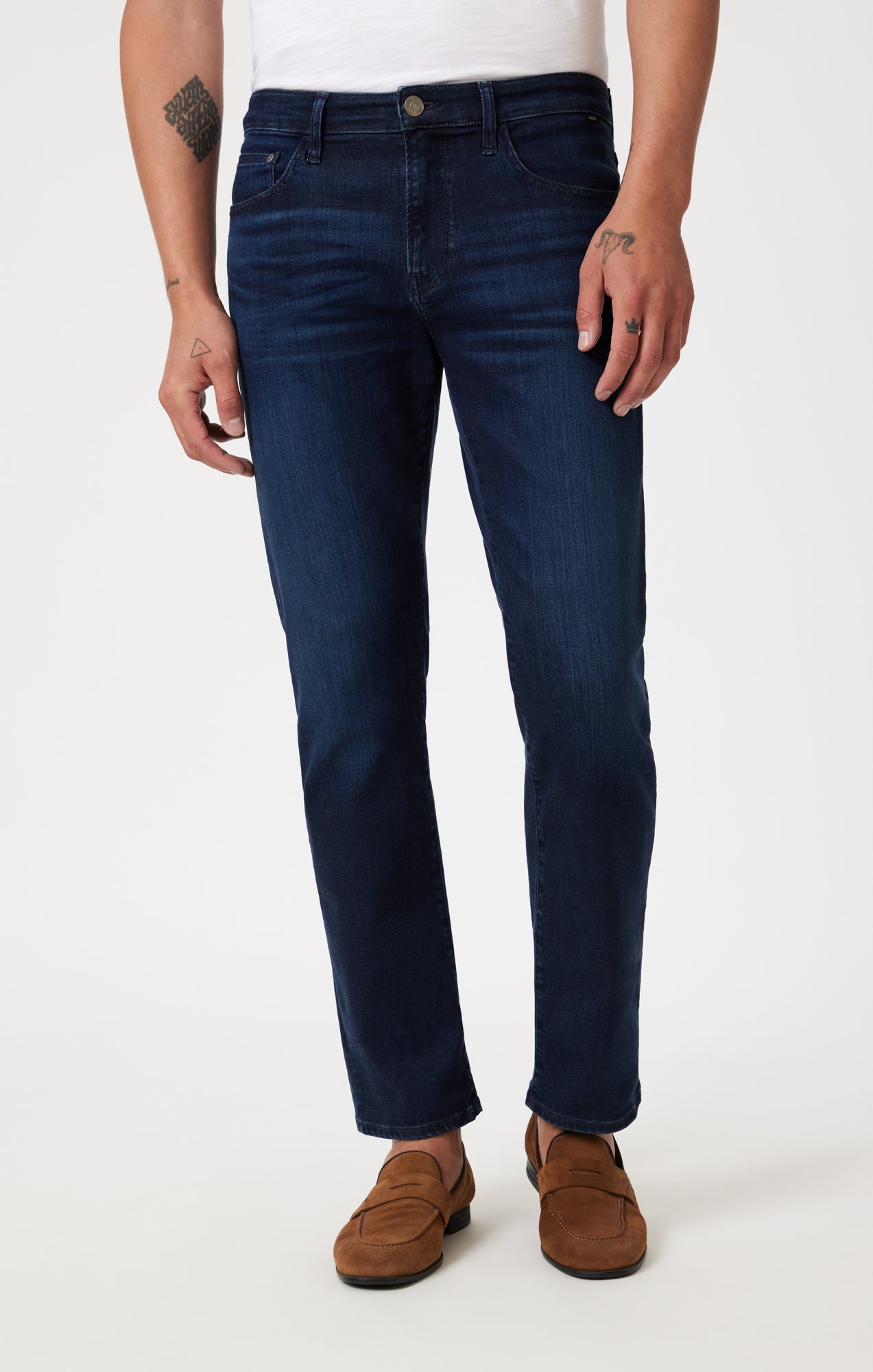 MATT RELAXED STRAIGHT LEG IN DEEP INDIGO SUPERMOVE - Mavi Jeans