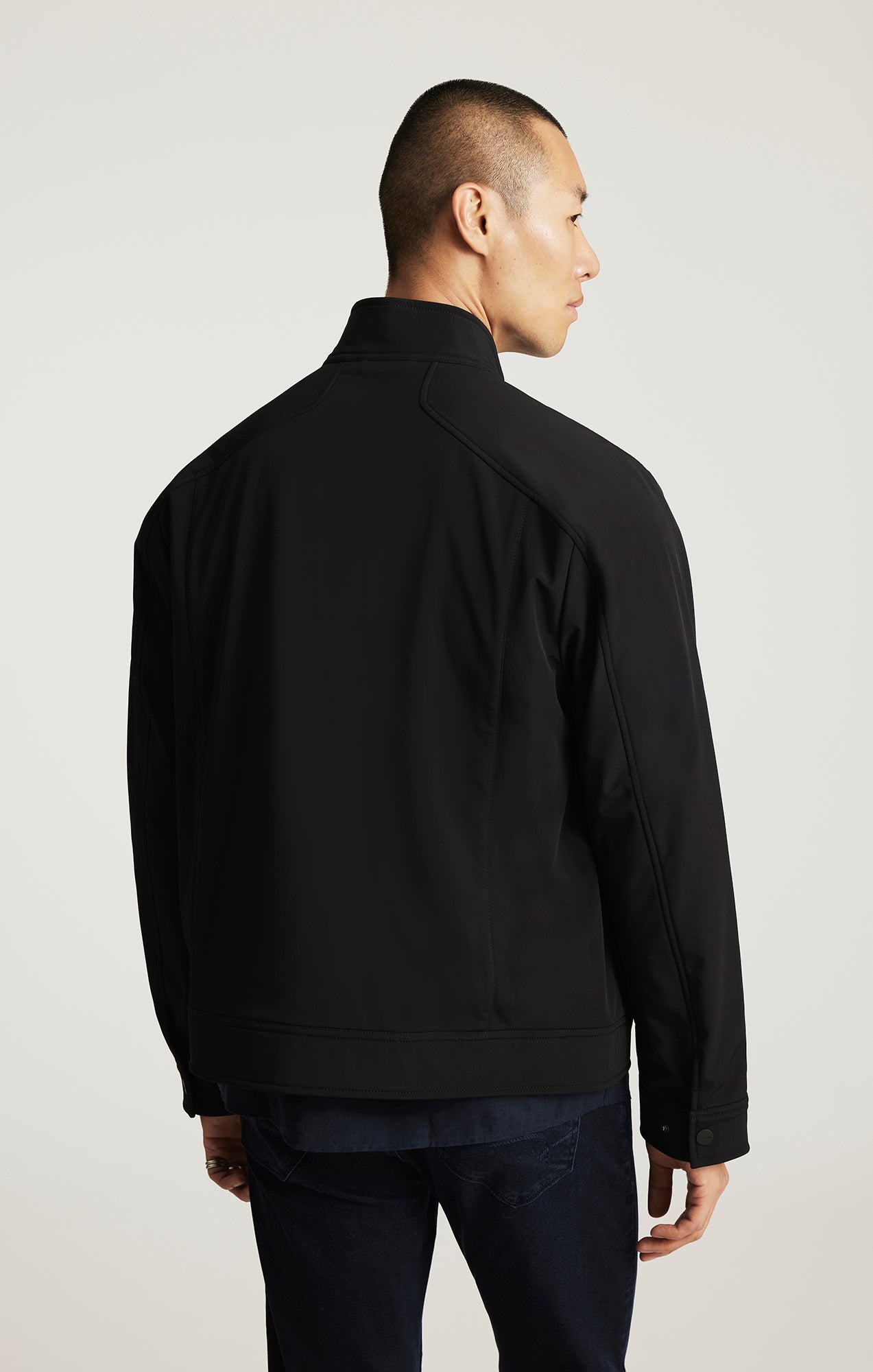UTILITY JACKET IN JET BLACK - Mavi Jeans