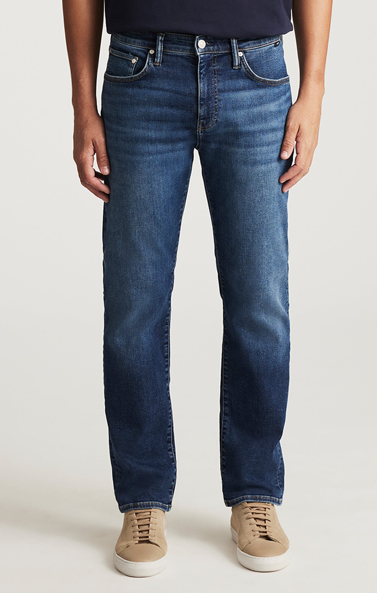 ZACH STRAIGHT LEG IN DEEP BRUSHED CLASSIC VINTAGE - Mavi Jeans