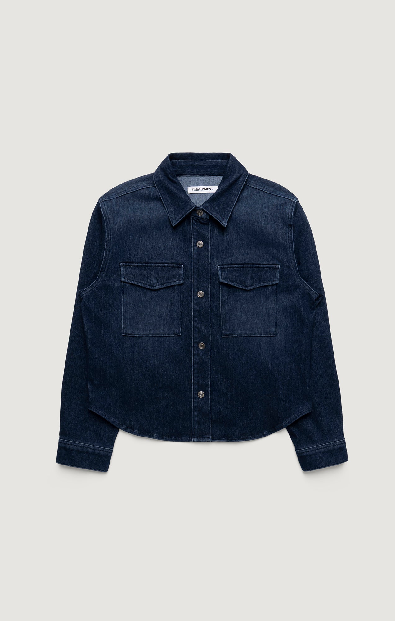 ボーダーズアットバルコニー 22AW MIX&amp;MATCH DENIM TOP デニムブラウス 38 Mavi Women's Tia Denim Shirt In Dark Blue Move – Mavi Jeans