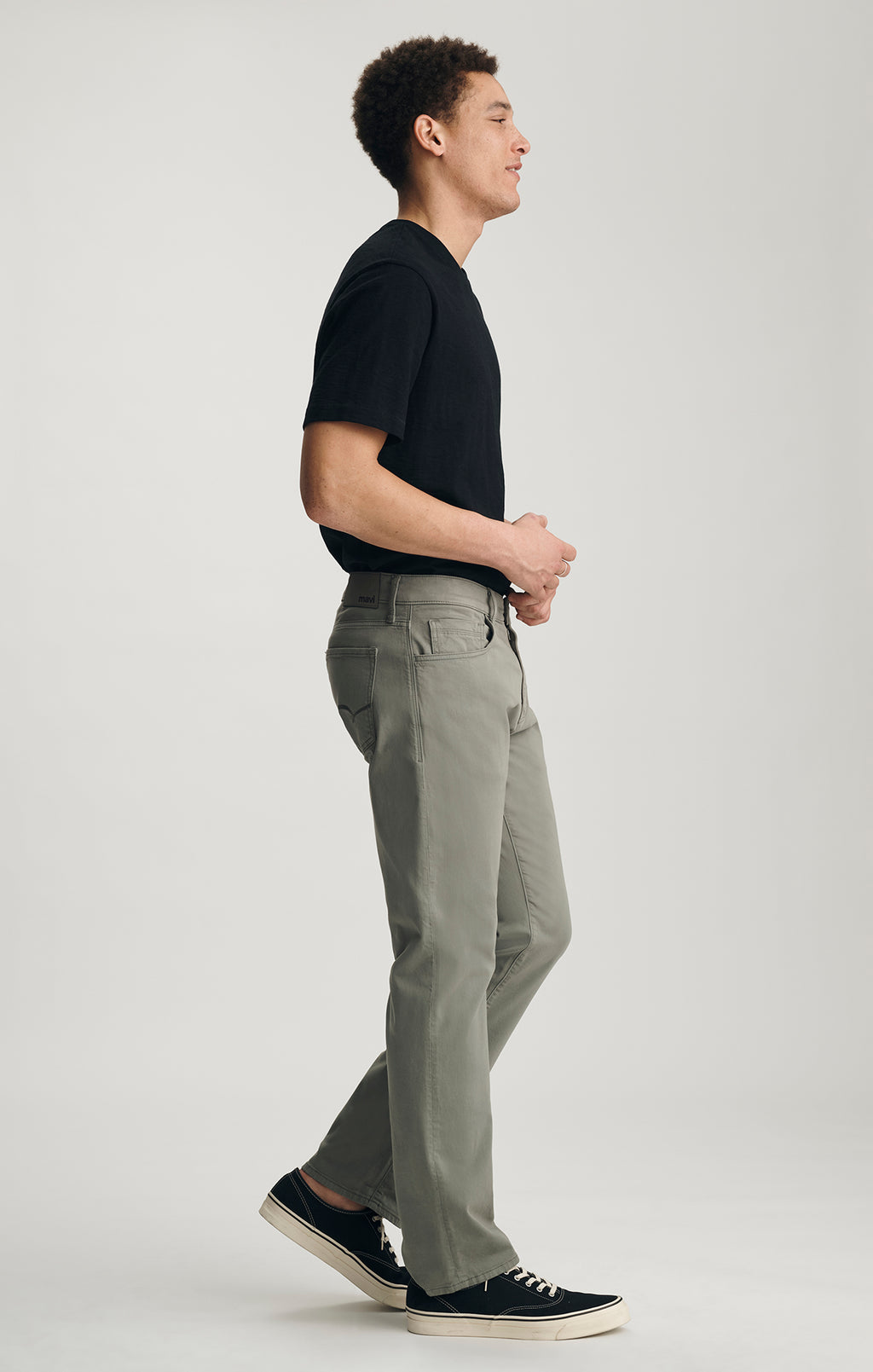 ZACH STRAIGHT LEG IN BASIL TWILL