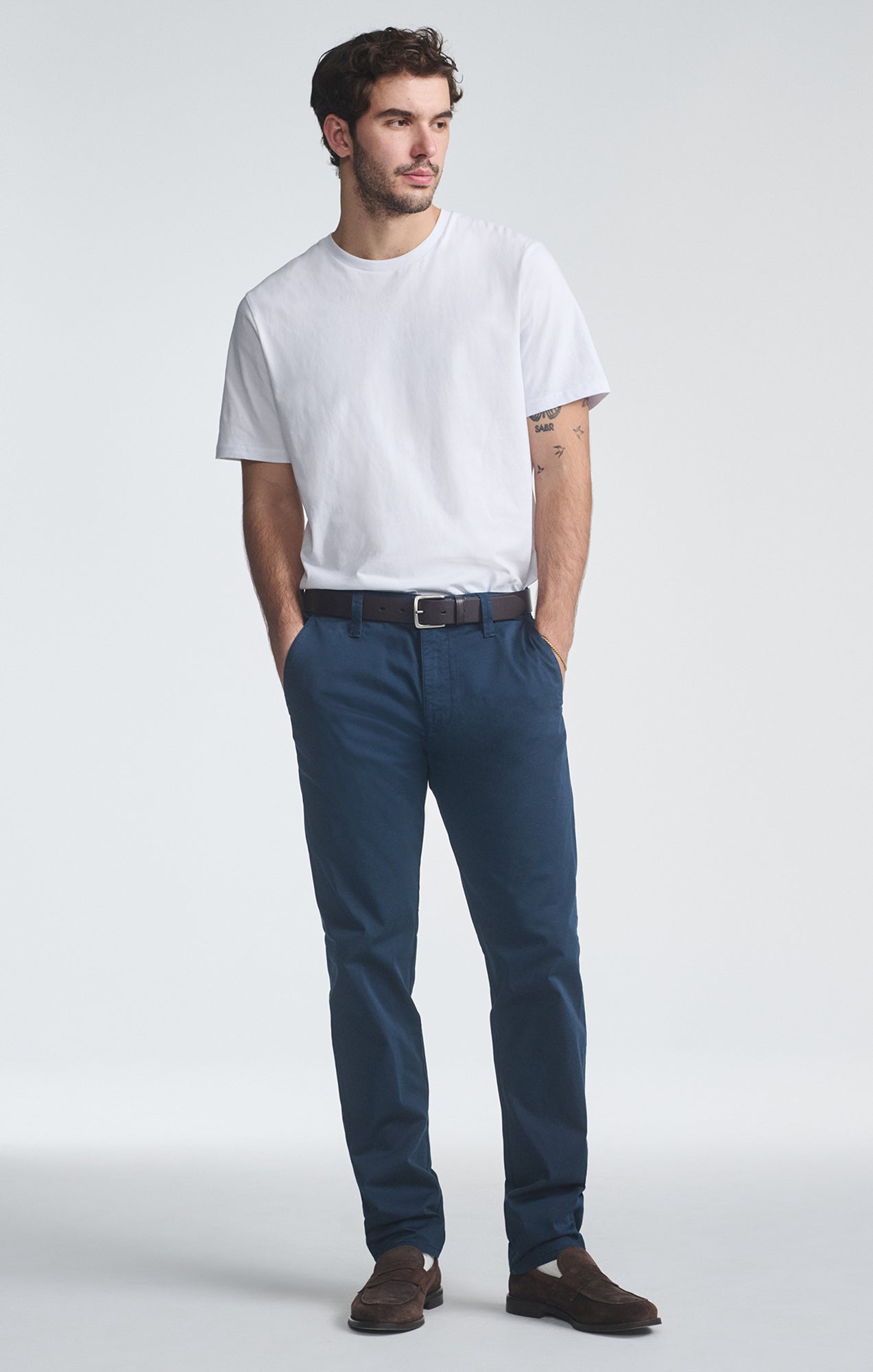 MILTON SLIM STRAIGHT CHINO IN NIGHT CITY SMART - Mavi Jeans