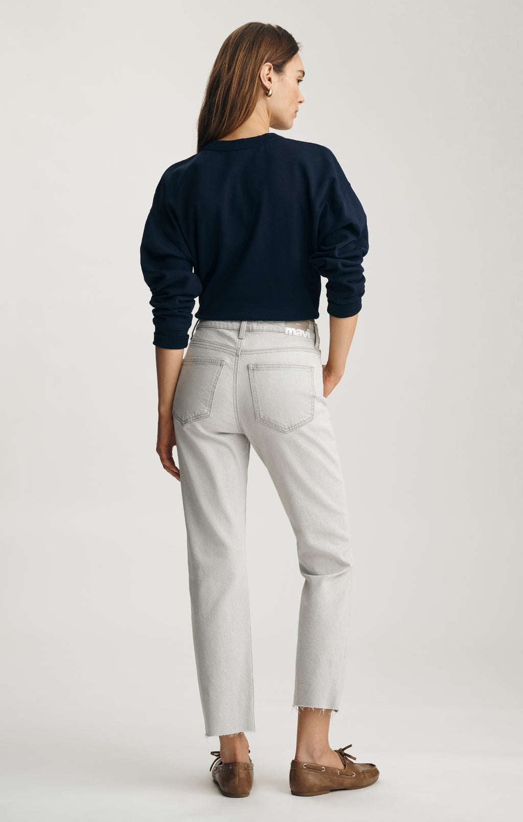 NEW YORK STRAIGHT LEG IN ICE GREY CLASSIC BLUE