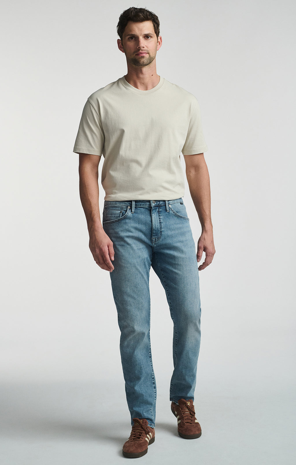 JAKE SLIM LEG IN LIGHT BRUSHED ORGANIC VINTAGE - Mavi Jeans
