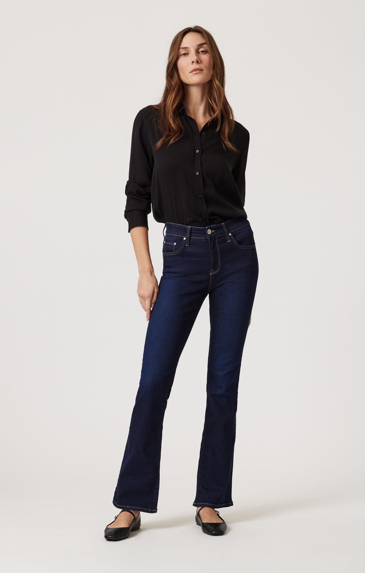 MOLLY BOOTCUT IN RINSE TRIBECA - Mavi Jeans