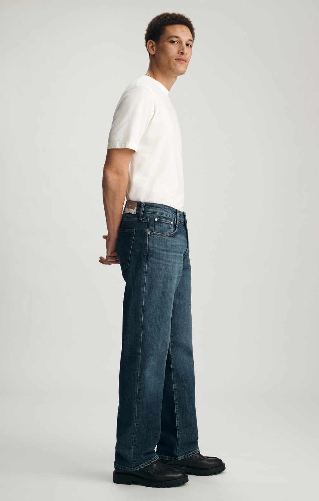 MARLON MODERN STRAIGHT LEG IN DARK USED CLASSIC BLUE - Mavi Jeans