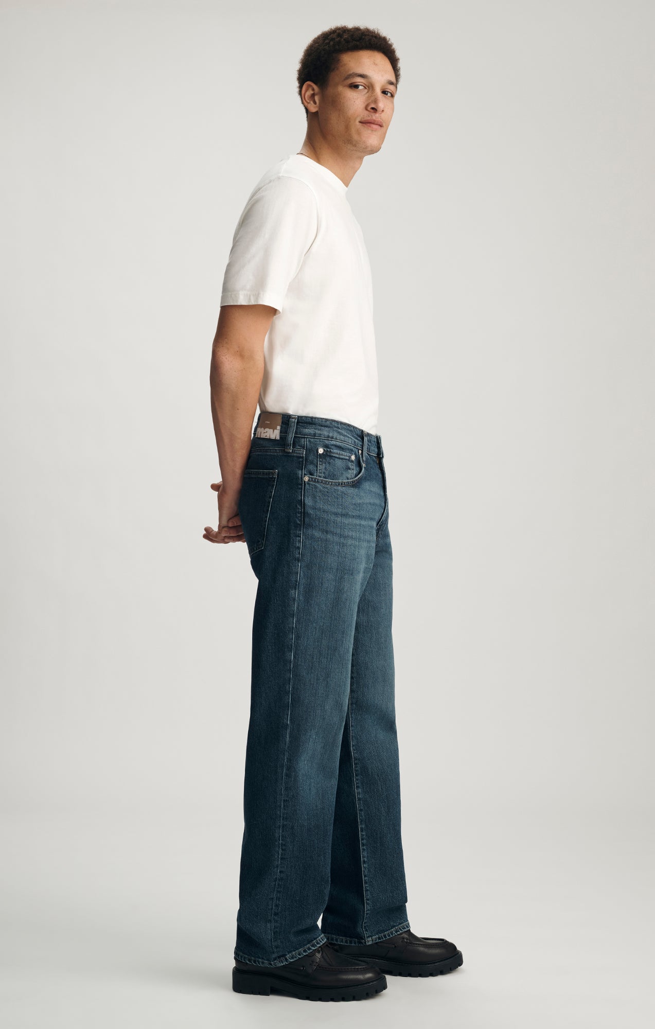 MARLON MODERN STRAIGHT LEG IN DARK USED CLASSIC BLUE - Mavi Jeans