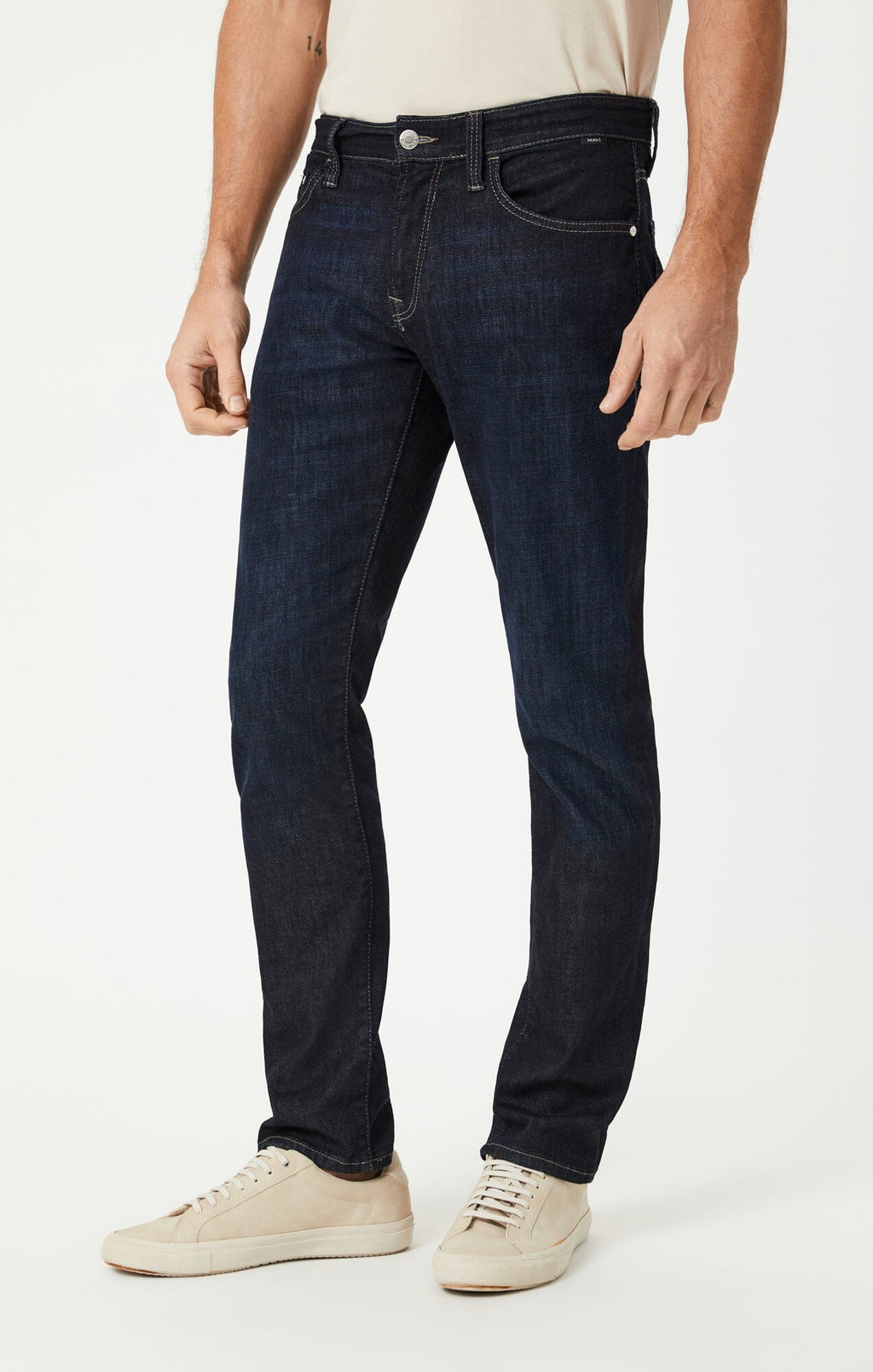 MATT RELAXED STRAIGHT LEG IN RINSE BRUSHED FEATHER BLUE - Mavi Jeans