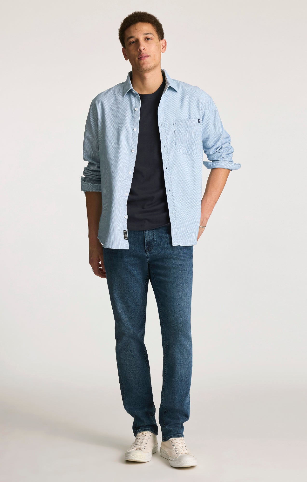 STEVE ATHLETIC FIT IN INK SUPERMOVE - Mavi Jeans