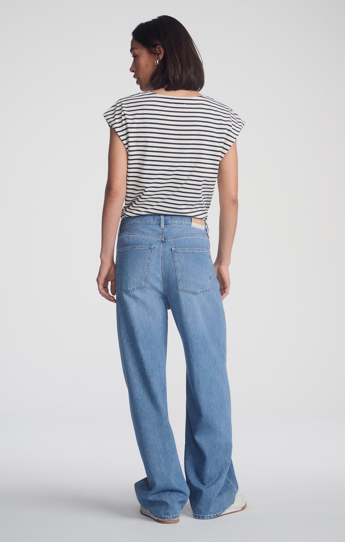 NELLA WIDE LEG IN LIGHT BLUE WELL BLUE - Mavi Jeans