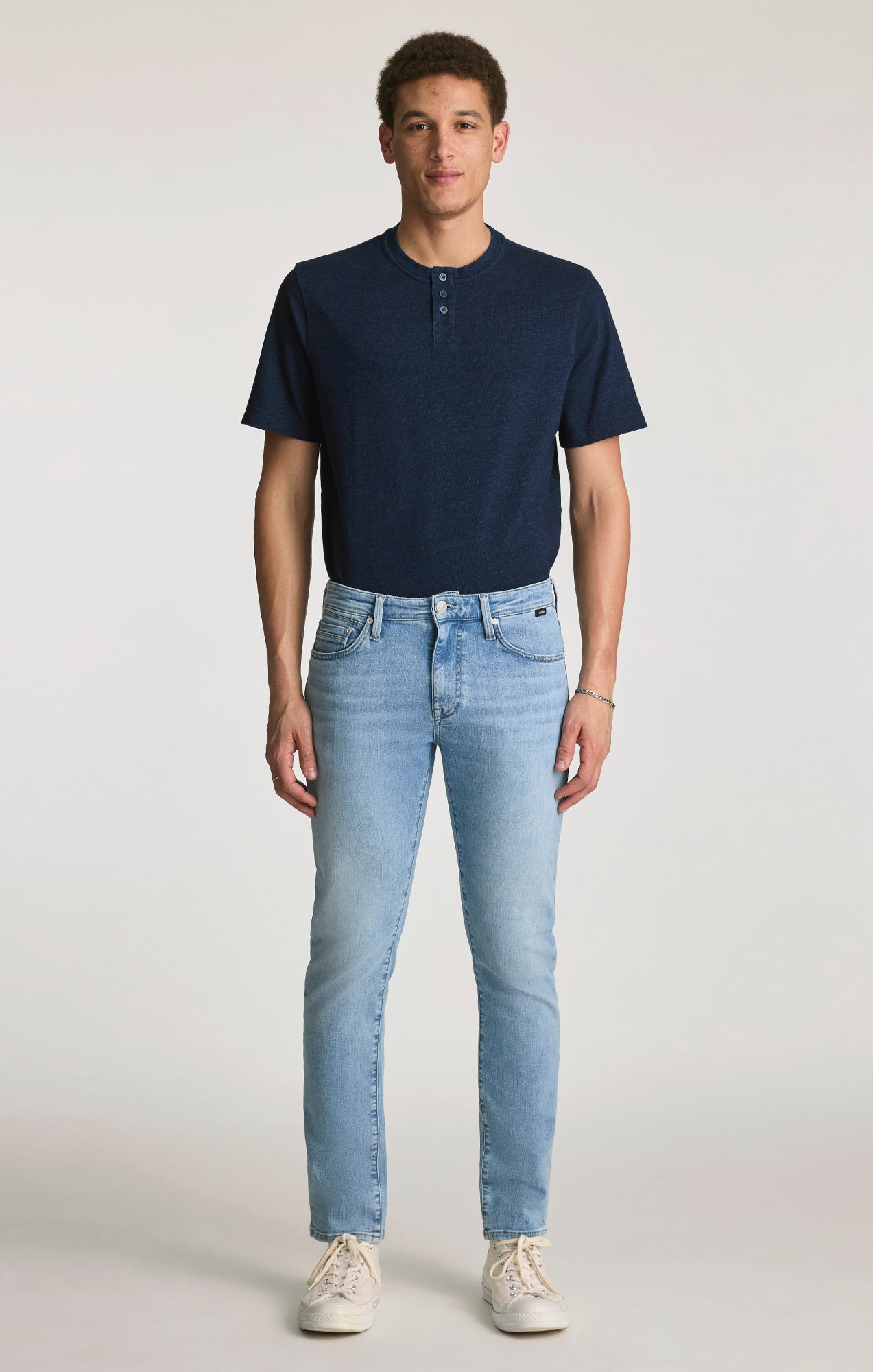 JAKE SLIM LEG IN LIGHT USED ORGANIC VINTAGE - Mavi Jeans