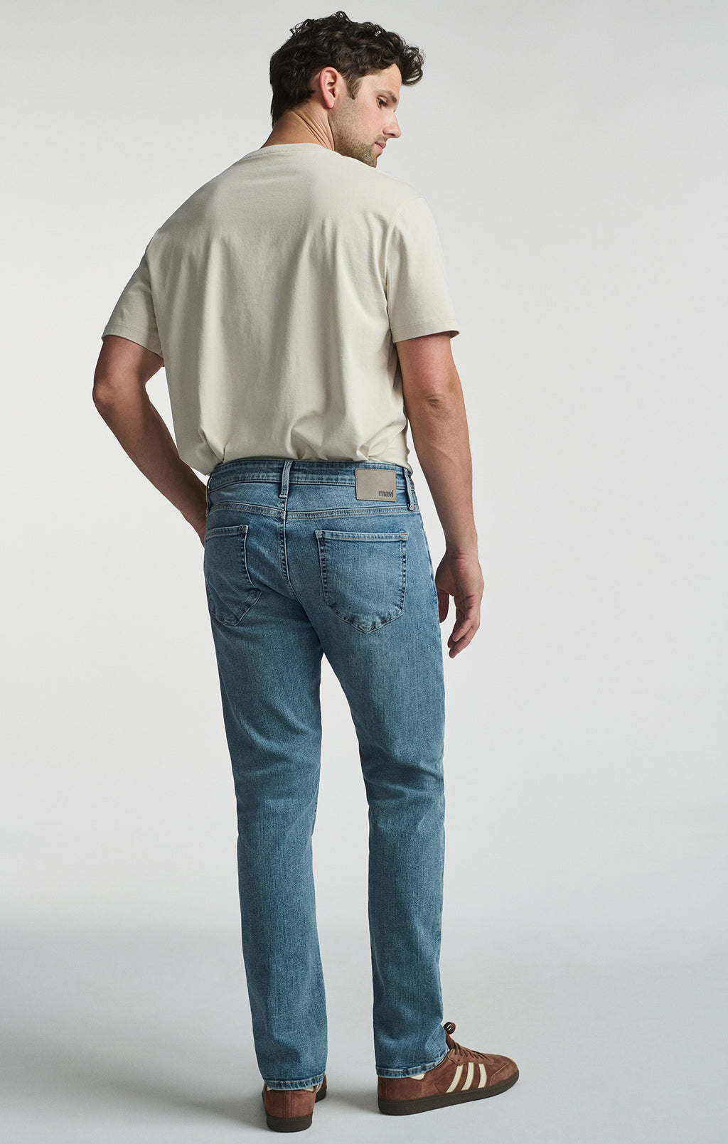 JAKE SLIM LEG IN LIGHT BRUSHED ORGANIC VINTAGE - Mavi Jeans