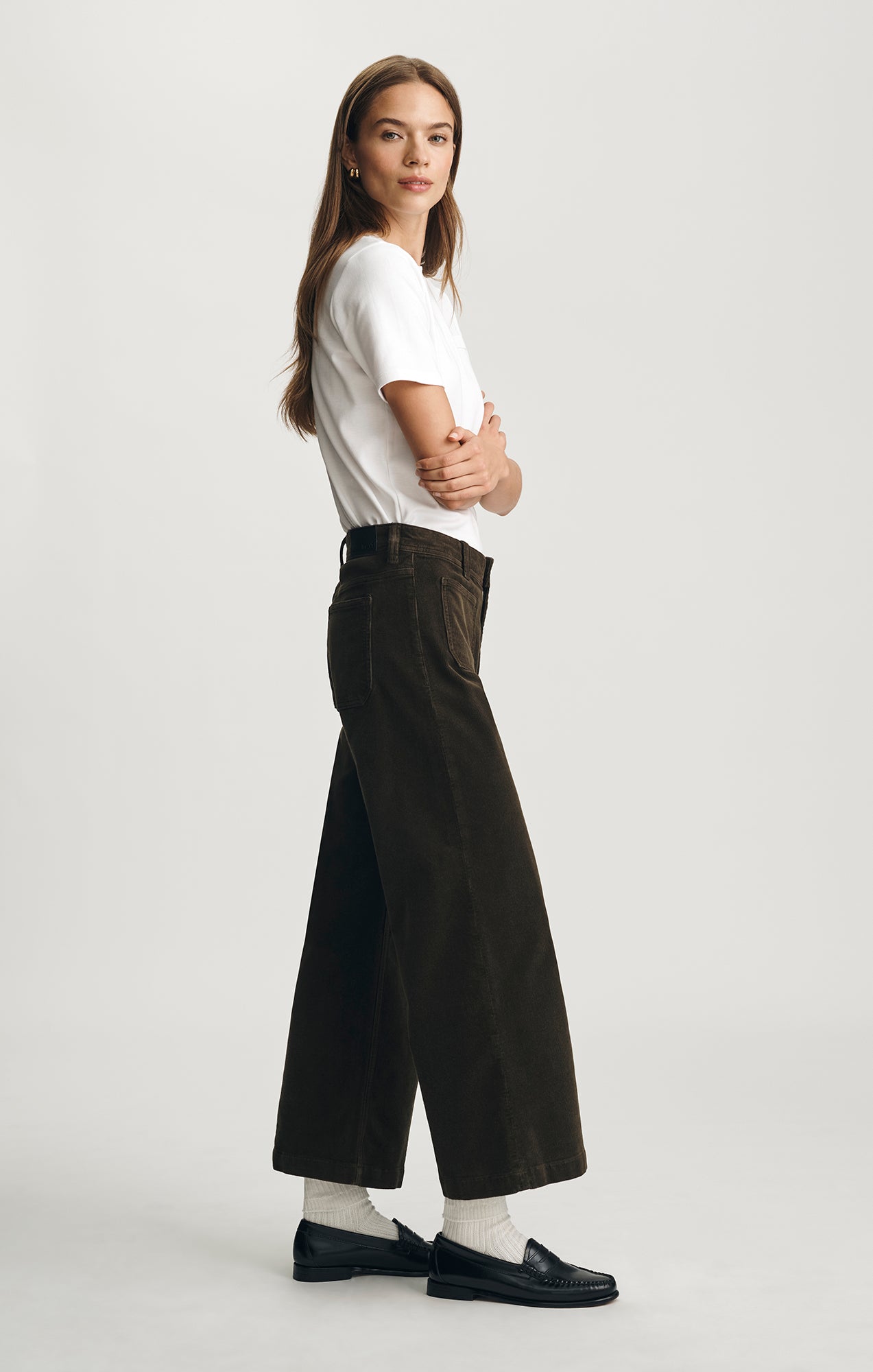 PALOMA MARINE WIDE LEG IN DOLLAR BILL CORD - Mavi Jeans