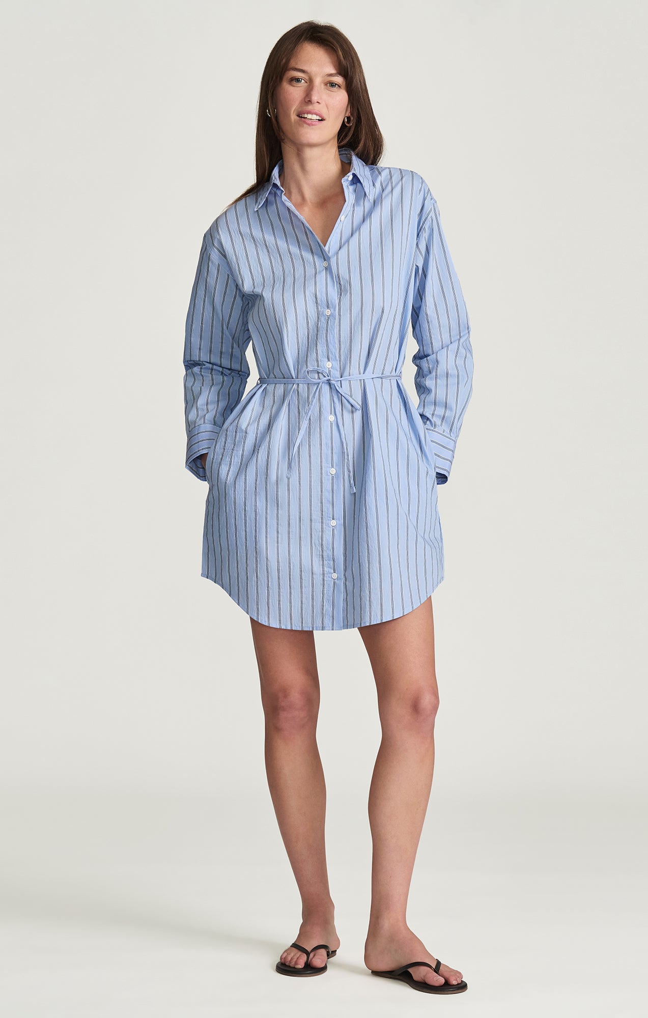 blue and green knit dress Emilia Knit Dress – Tanya Taylor main image 0