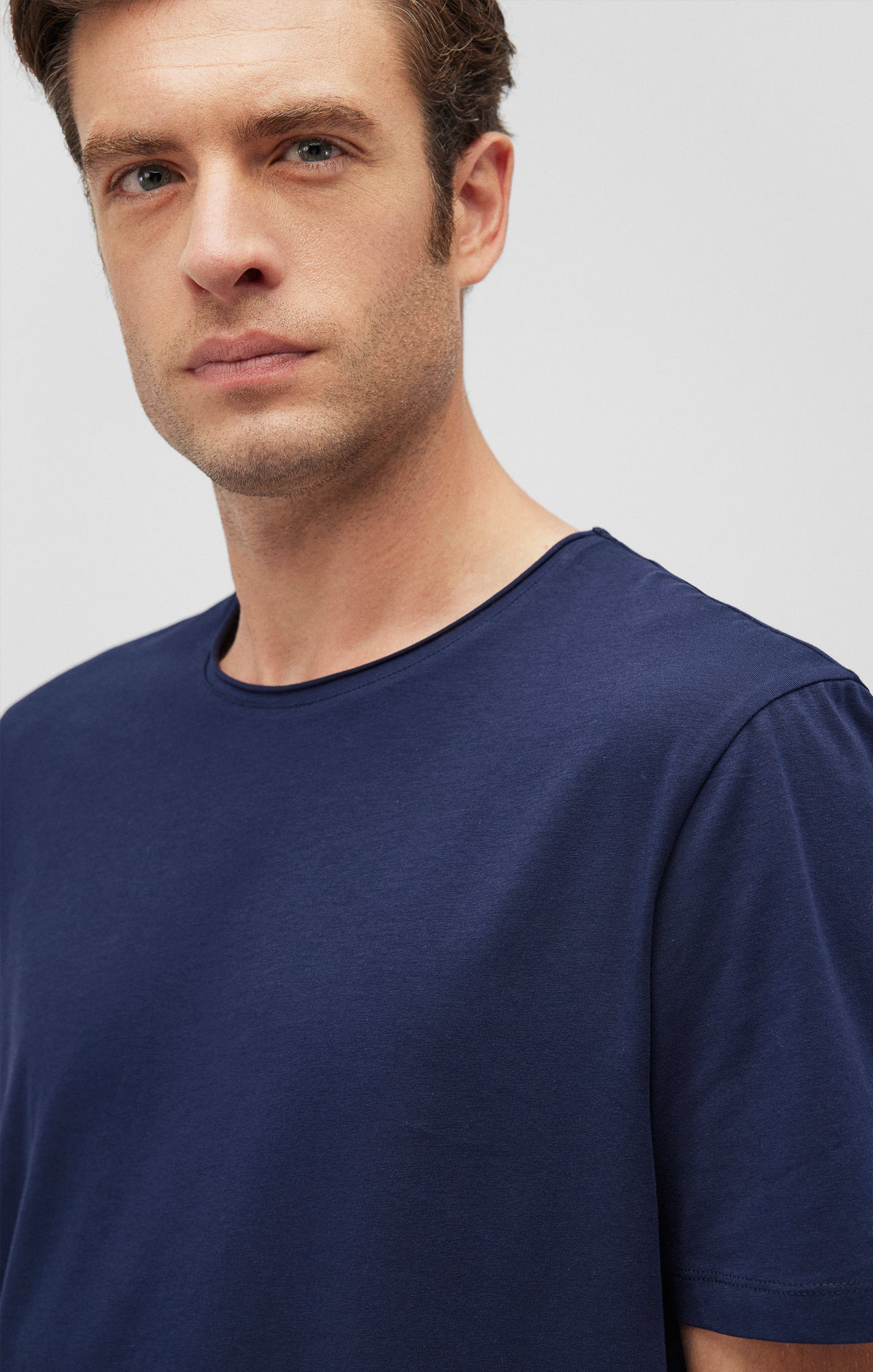 SHORT SLEEVE T-SHIRT IN MARITIME BLUE - Mavi Jeans