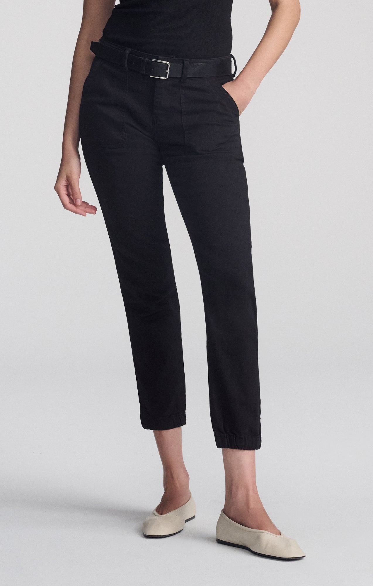 IVY SLIM CARGO IN BLACK FLEX BLUE - Mavi Jeans