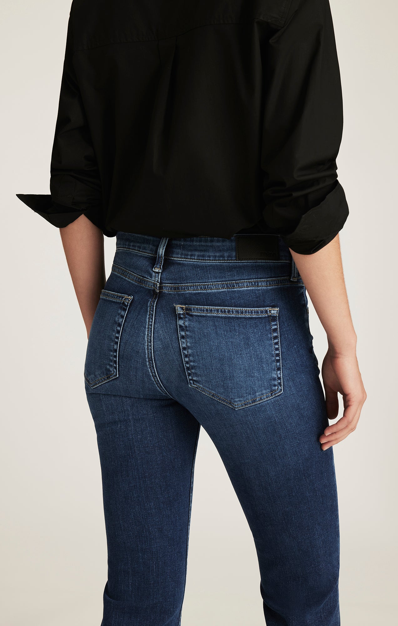 VICKY BOOTCUT IN DARK BRUSHED FEATHER LUXE - Mavi Jeans
