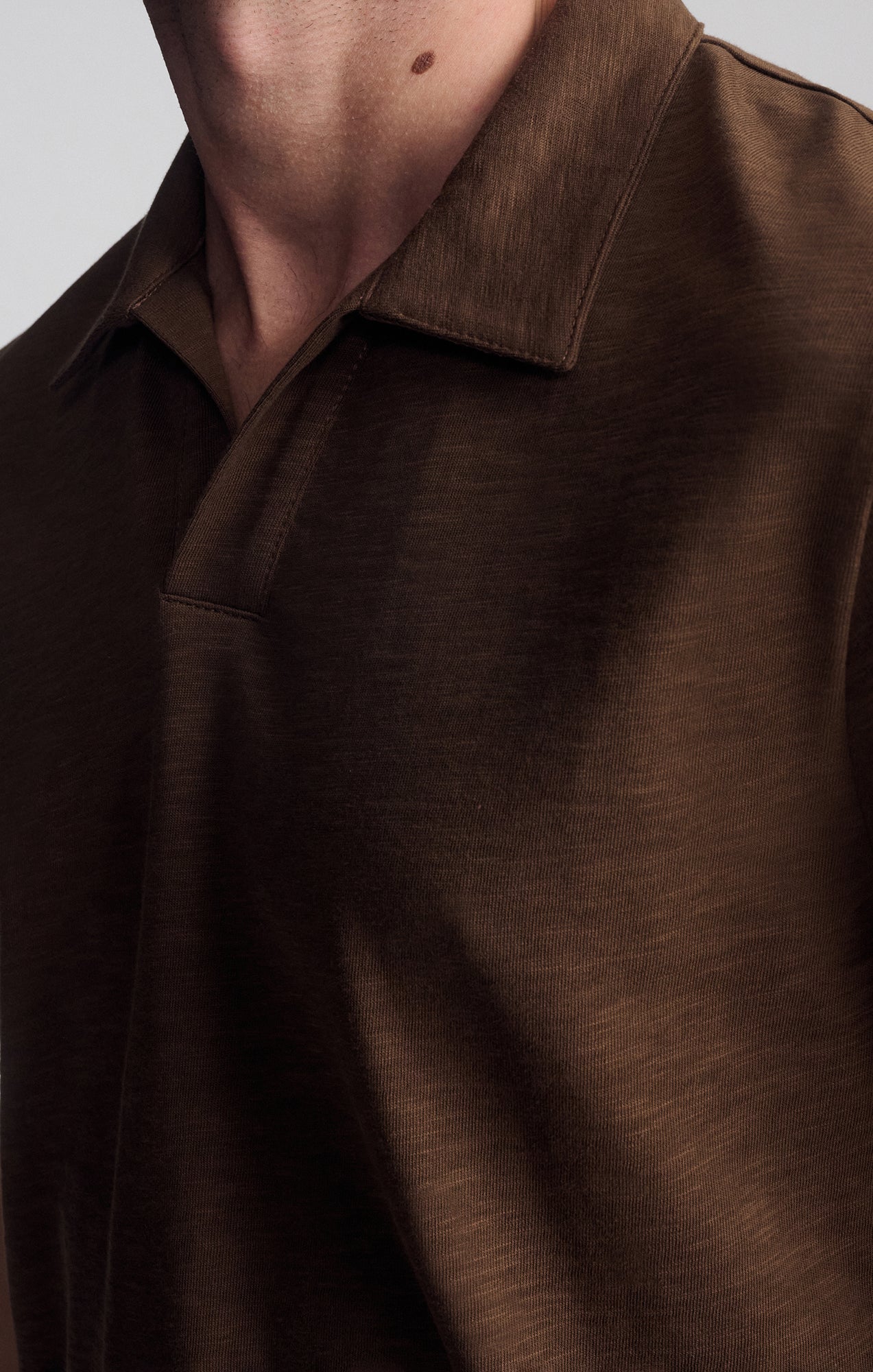 POLO SHIRT IN COCOA - Mavi Jeans