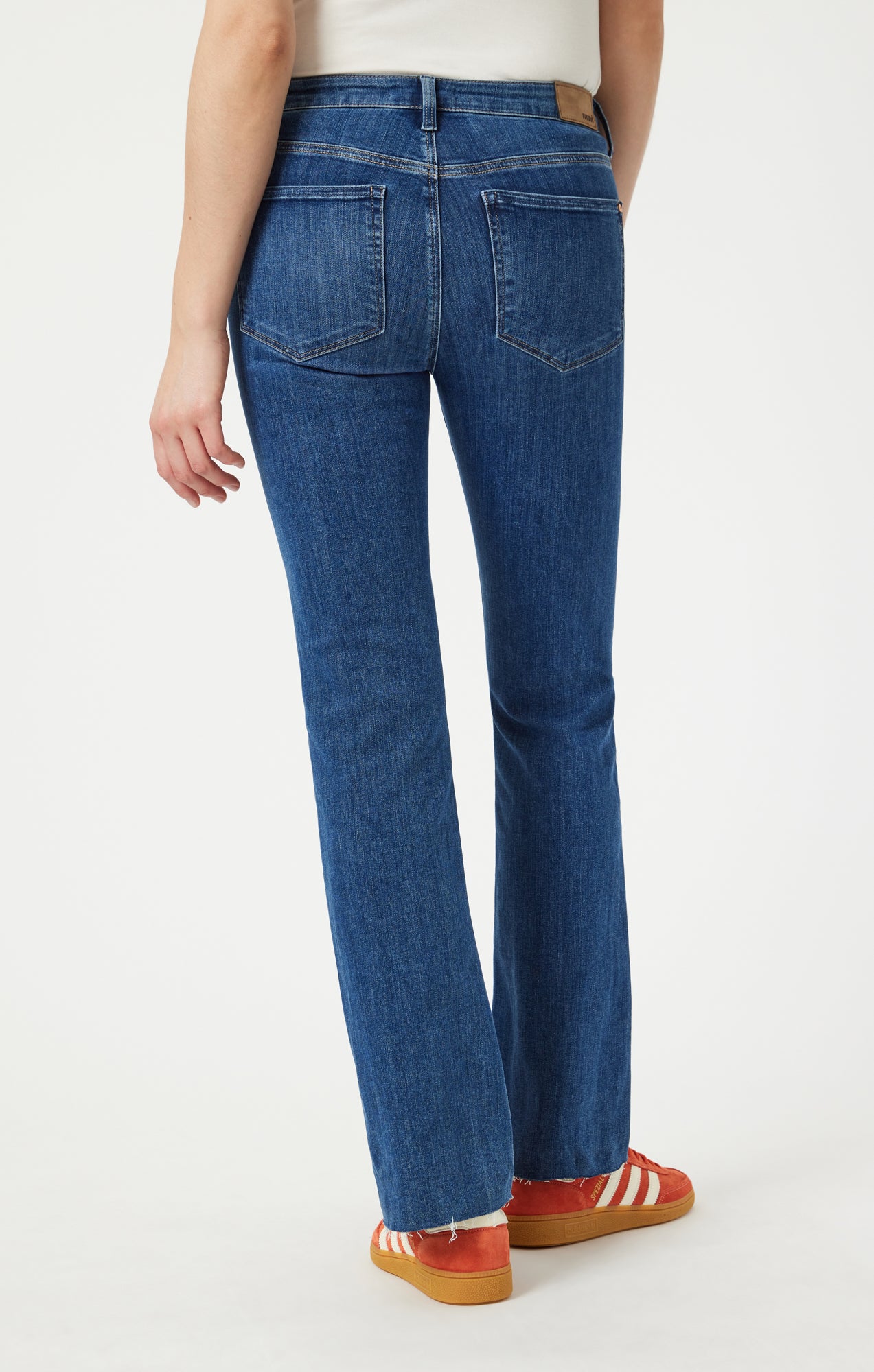 MARIA FLARE IN MID BRUSHED FLEX BLUE - Mavi Jeans