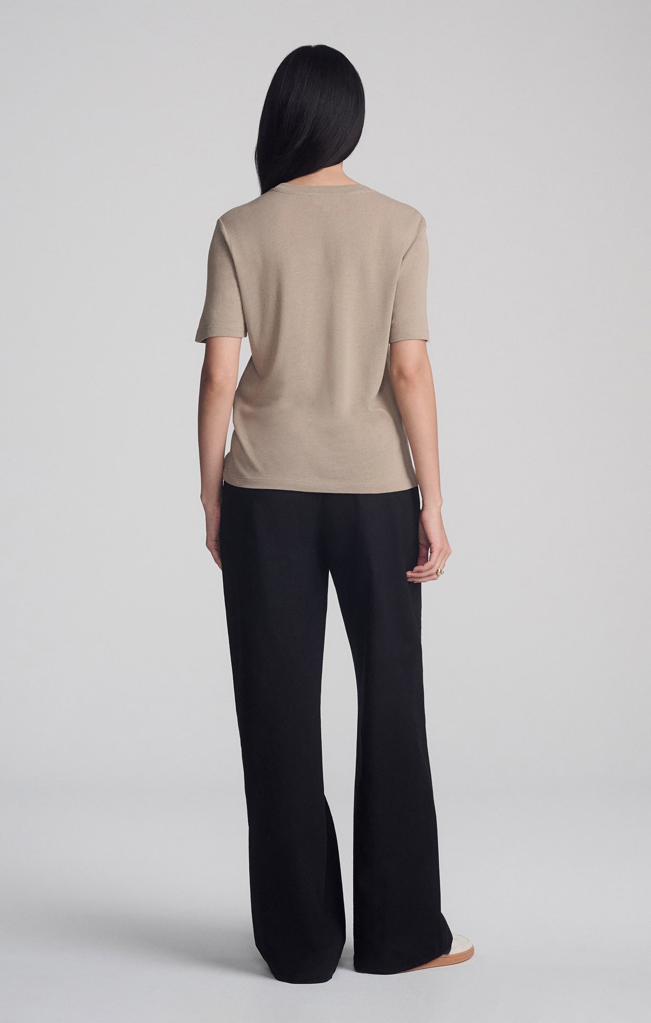 MODERN JERSEY T-SHIRT IN ROASTED CASHEW - Mavi Jeans